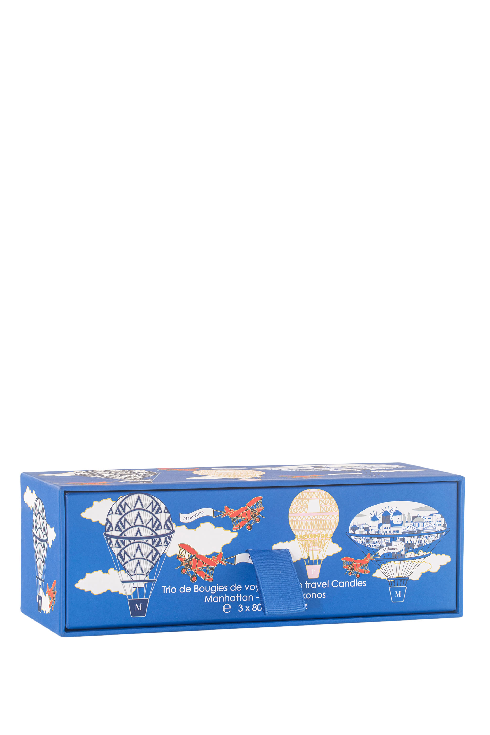 Trio Travel Candles My First Baobab Manhattan-Paris-Mykonos