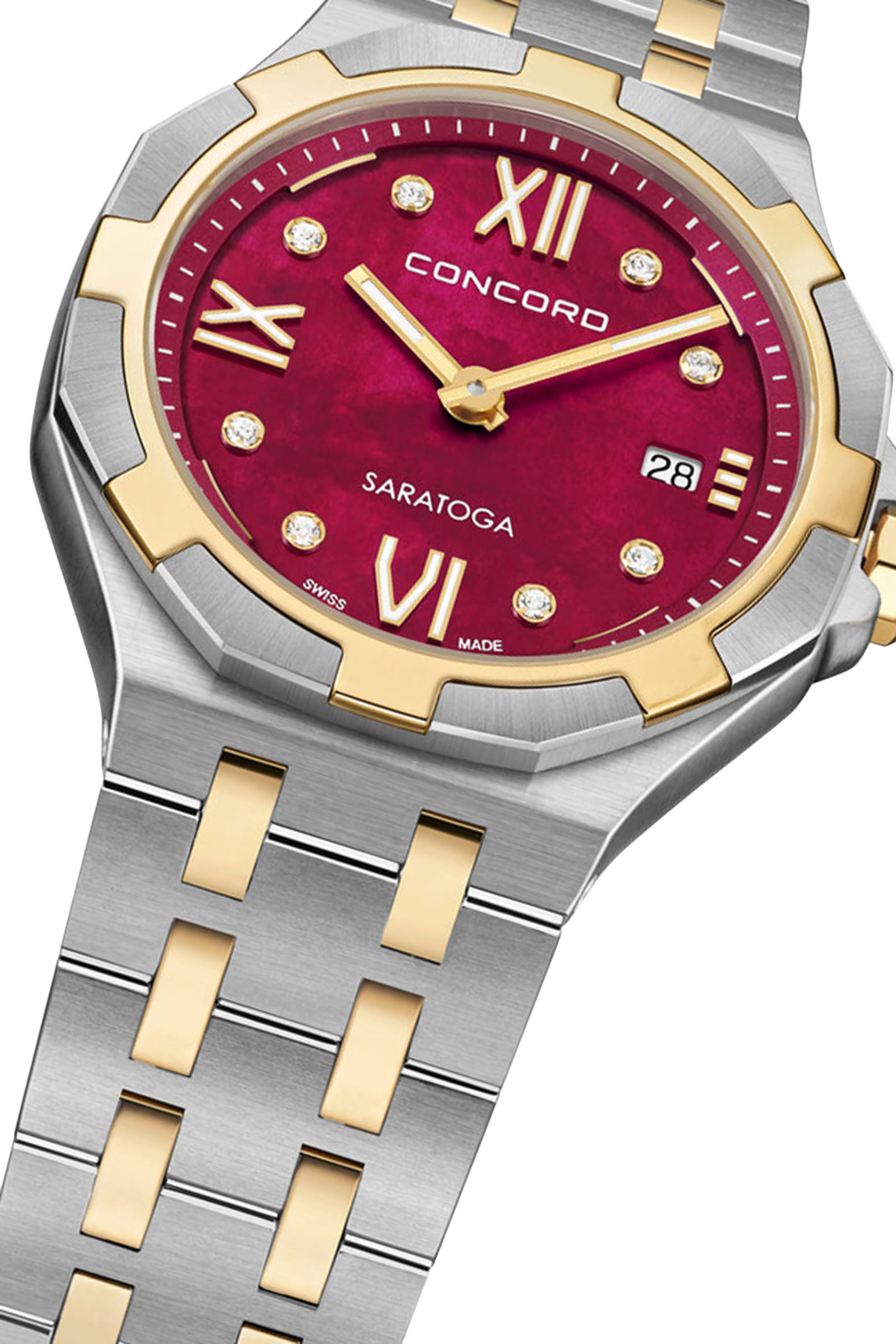 Saratoga Stainless Steel Watch