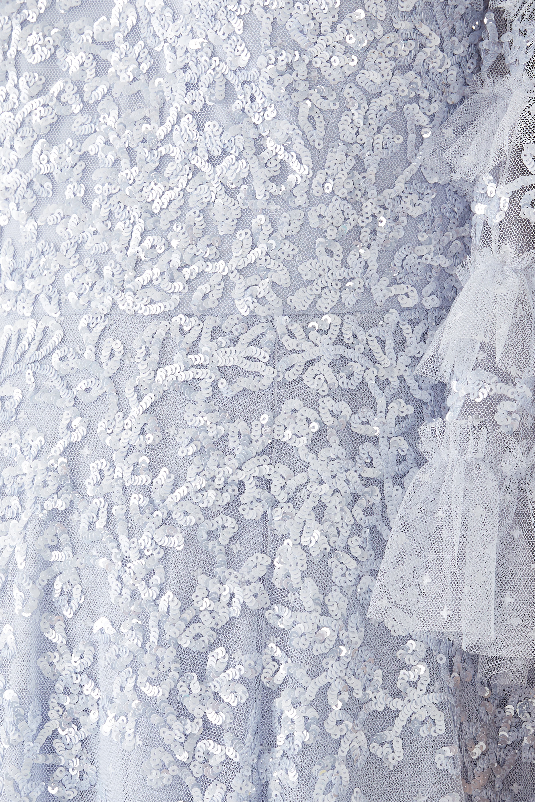 Floral Lace Off-Shoulder Ankle Gown