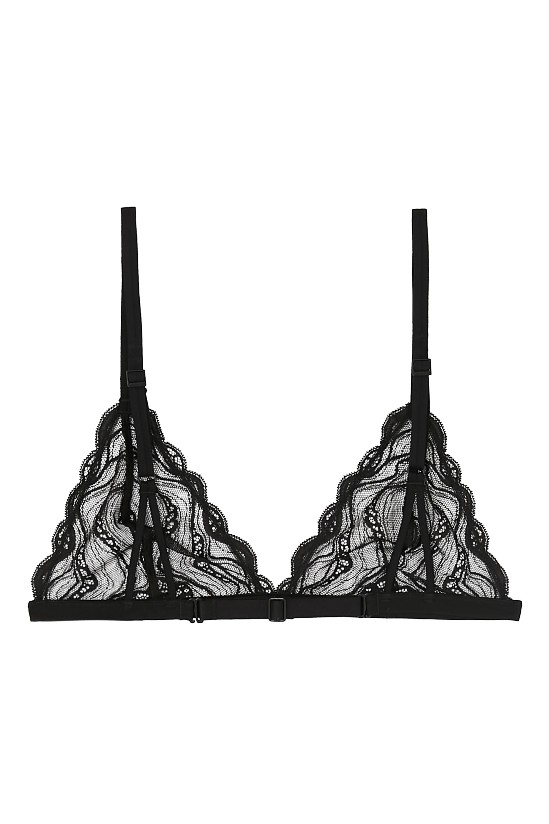 Lace Unlined Triangle Bra