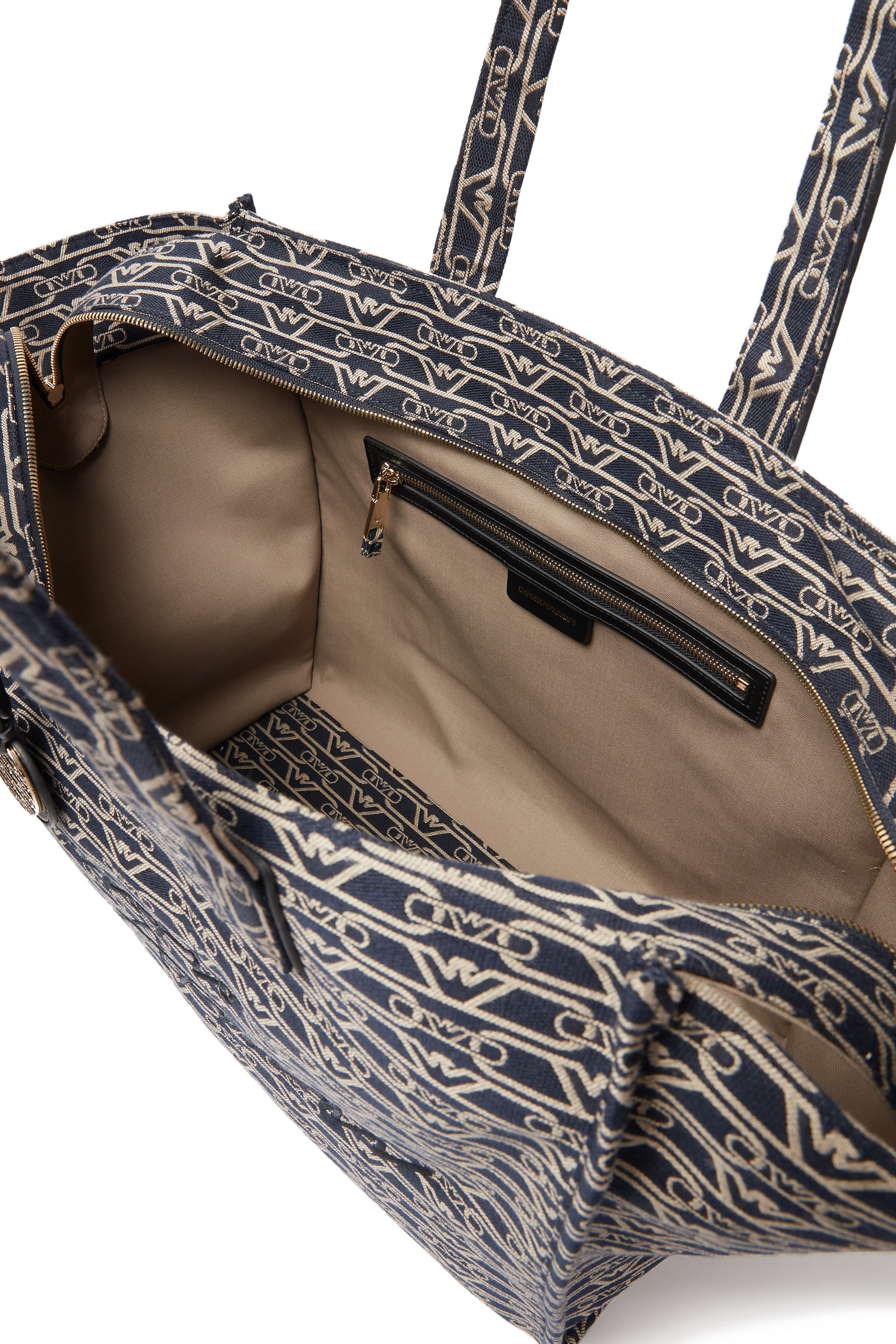 All-Over Monogram Oversized Shopper Bag