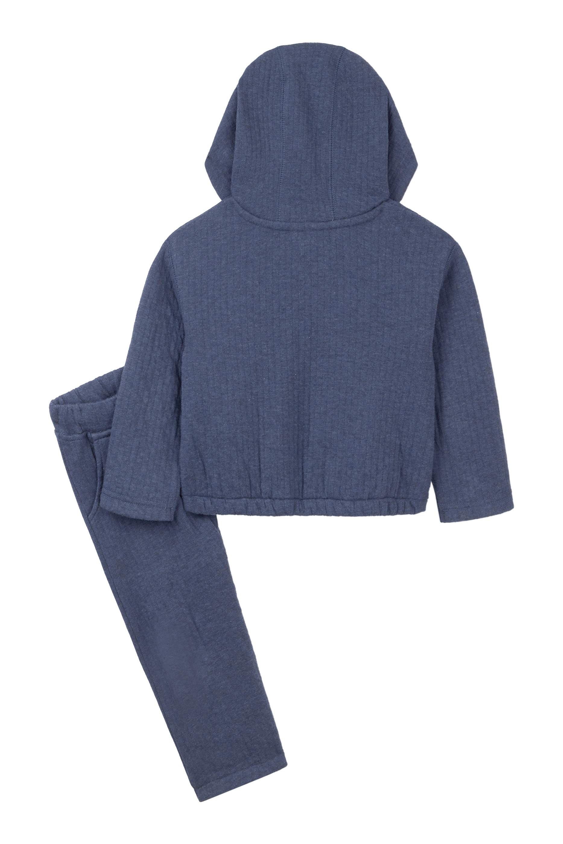 Kids Quilted Anchor Hoodie & Joggers Set