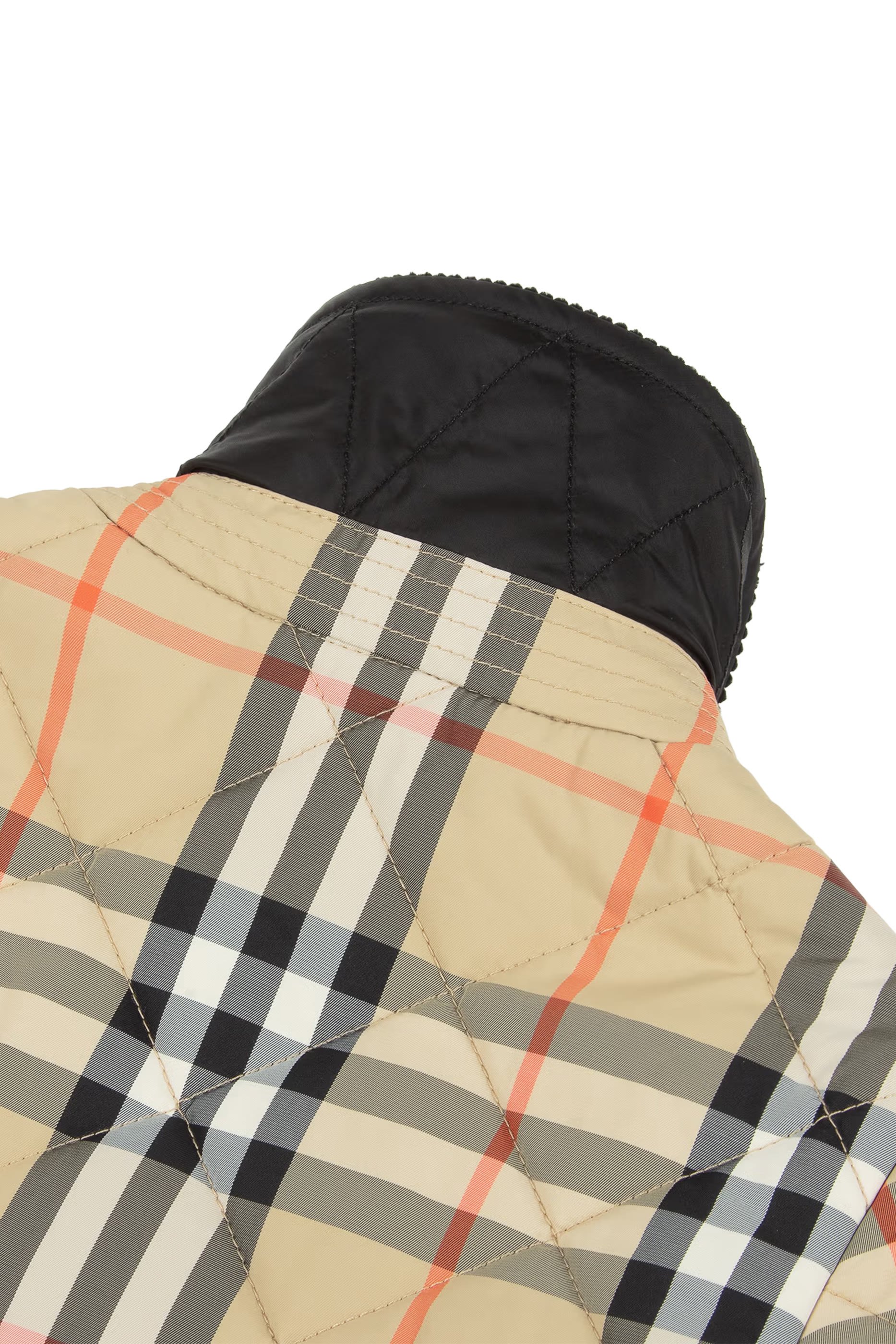 Kids Check Quilted Barn Jacket