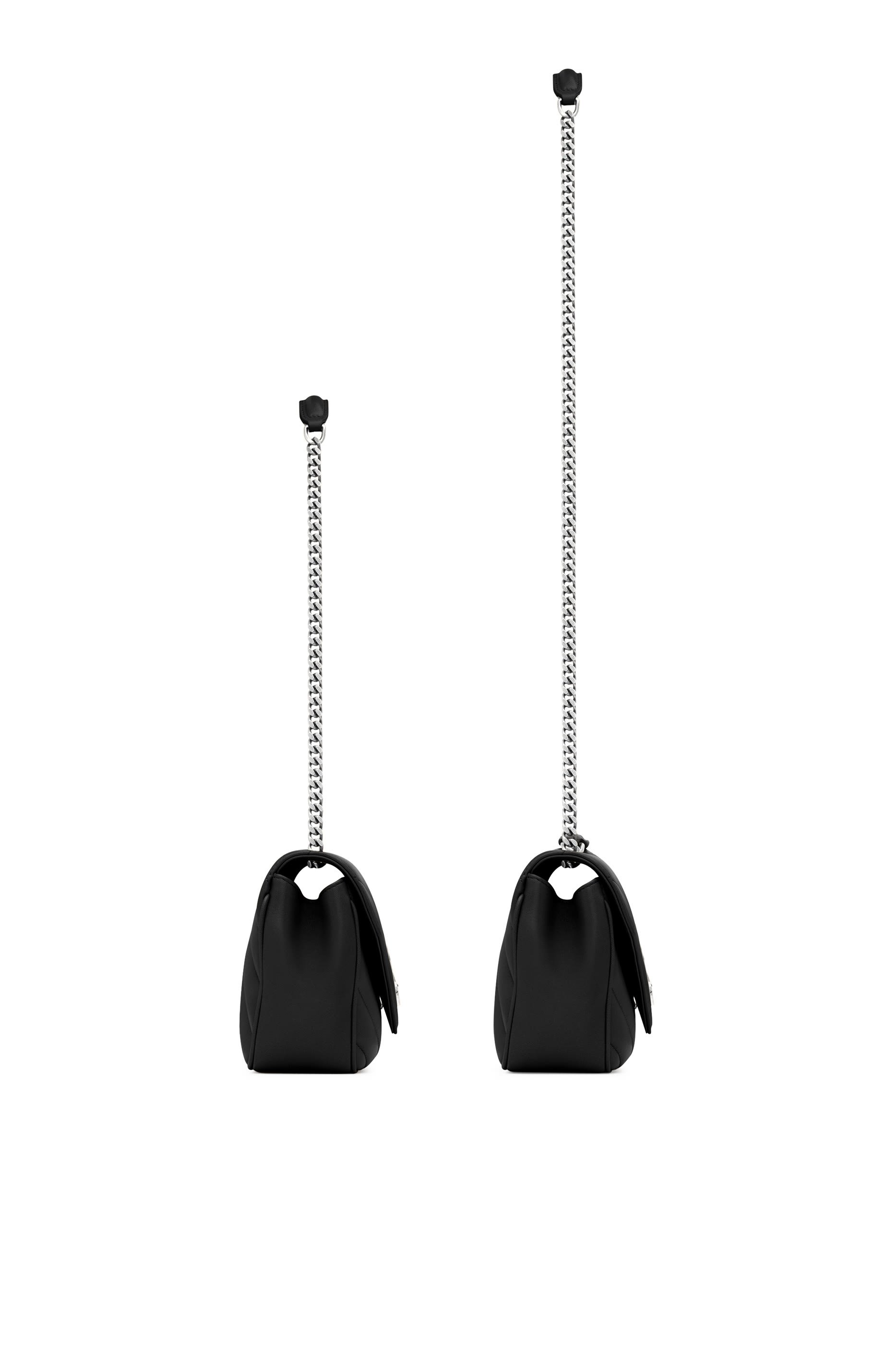 Loulou Small Chain Bag In Matelass&eacute; Lambskin