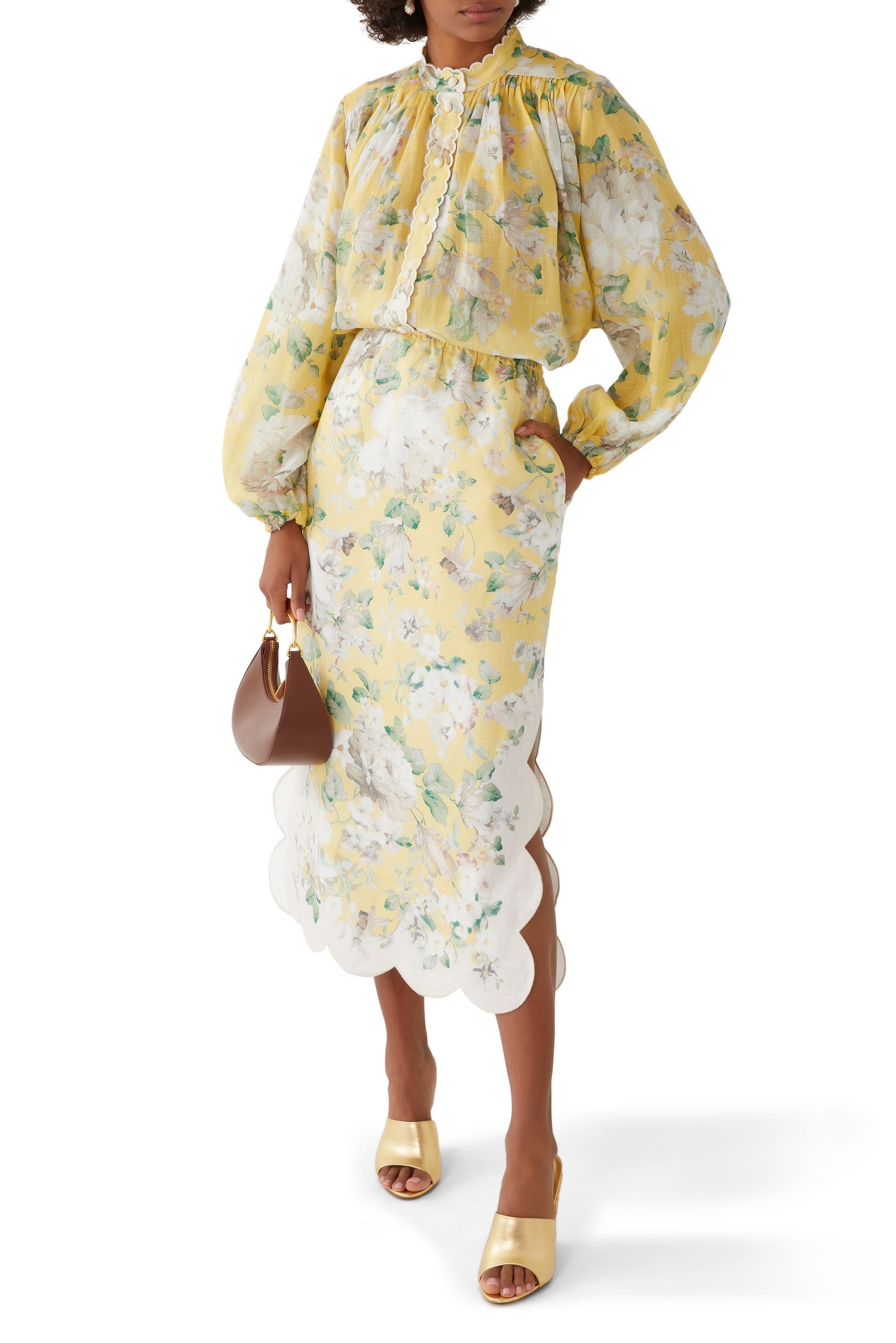 Acacia Scallop Blouse