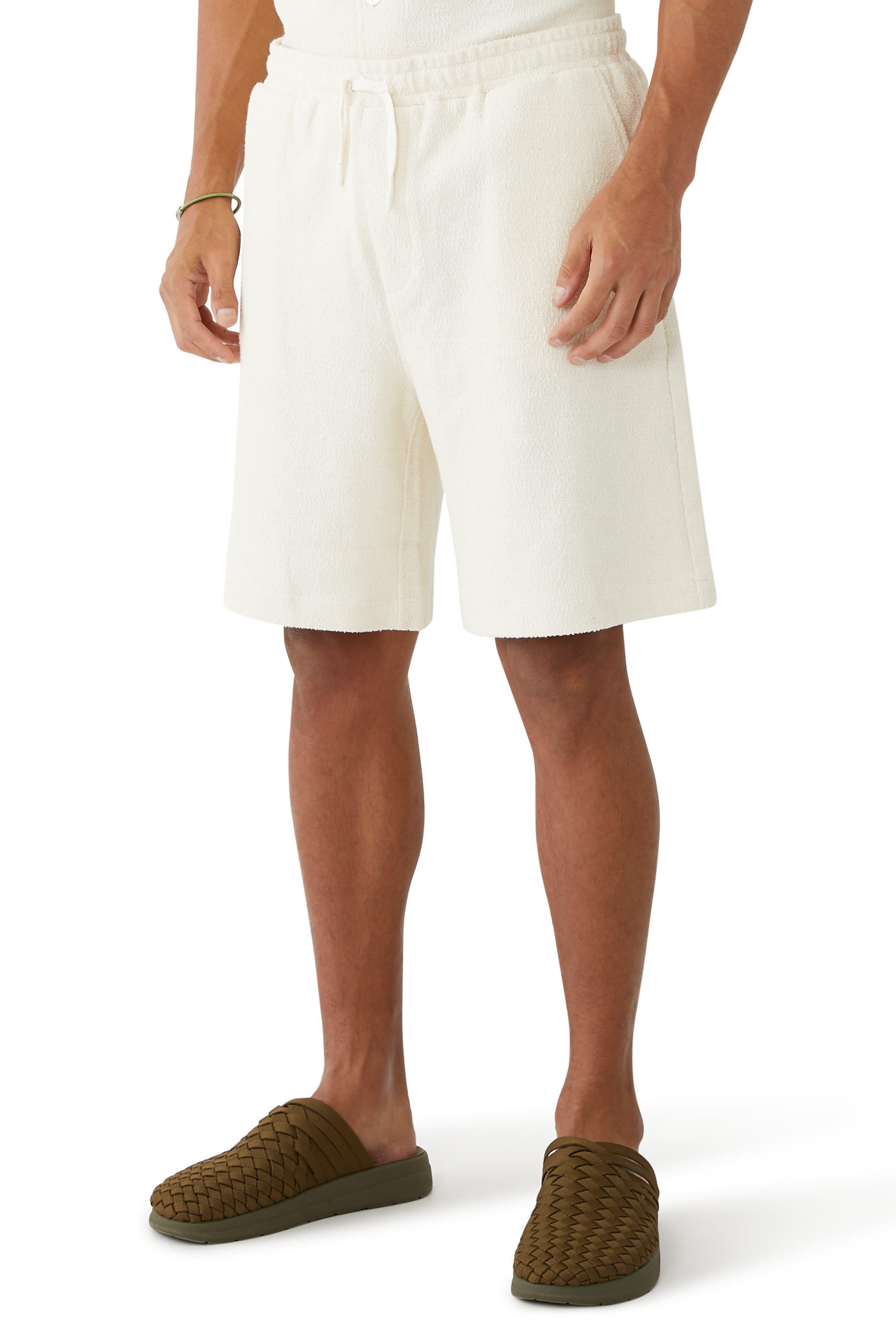 Ezra Boucle Cotton Shorts