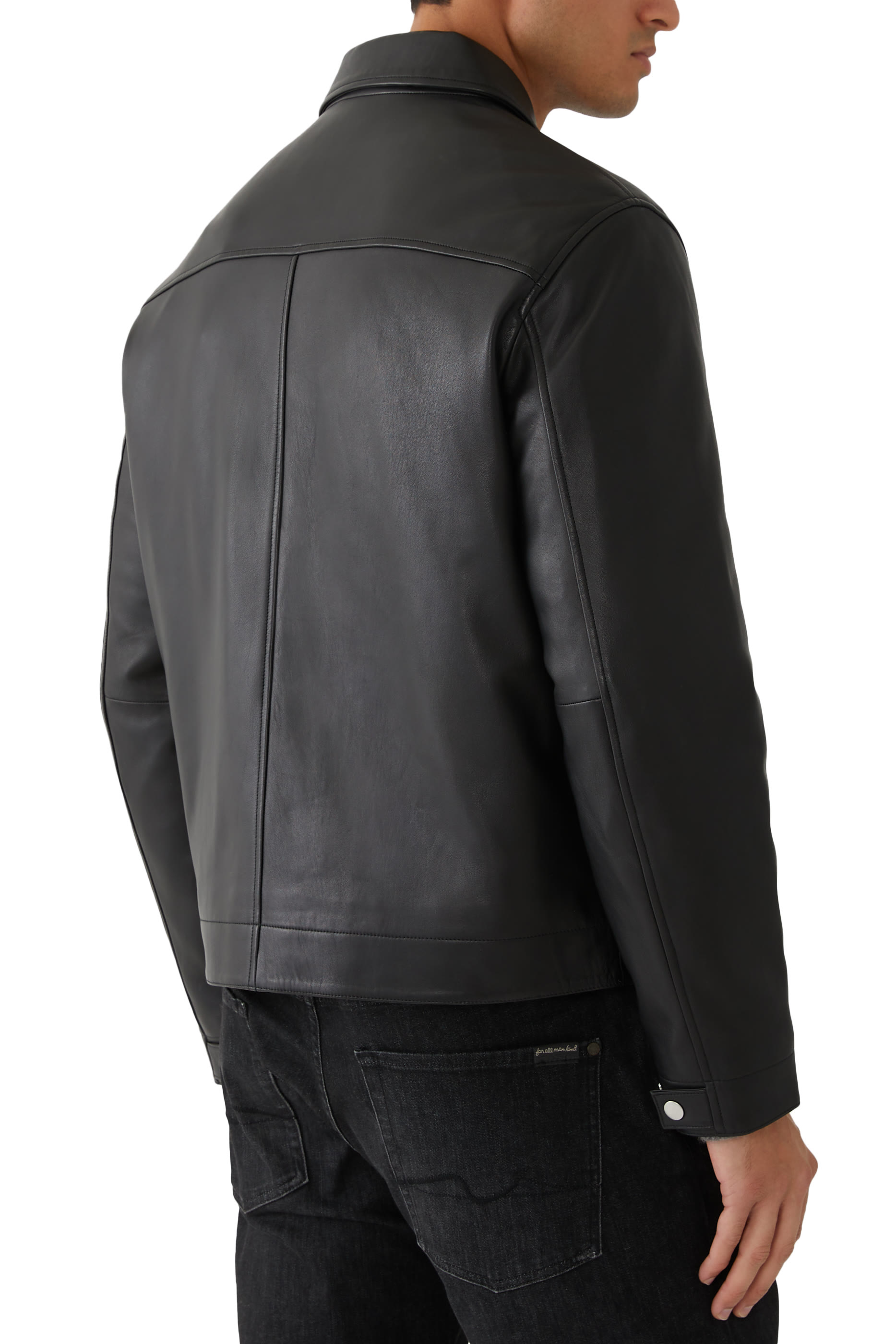 Leather Workwear Jacket