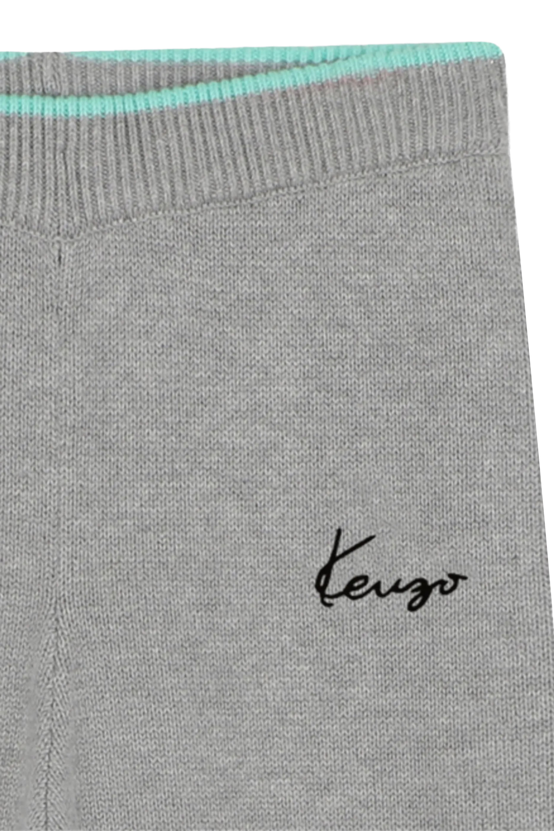 Kids Logo-Embroidered Knitted Trousers