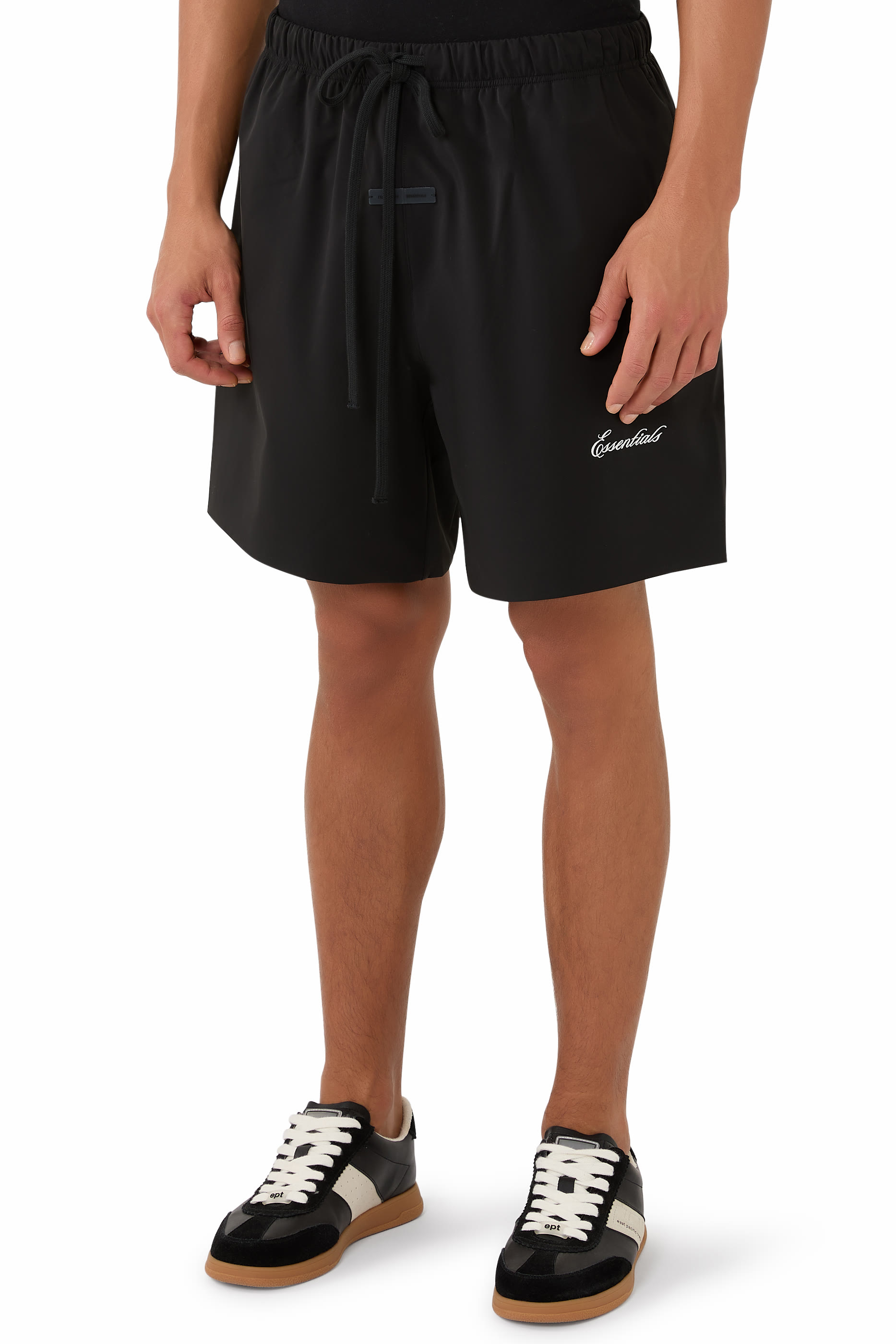 Sporty Nylon Soccer Shorts