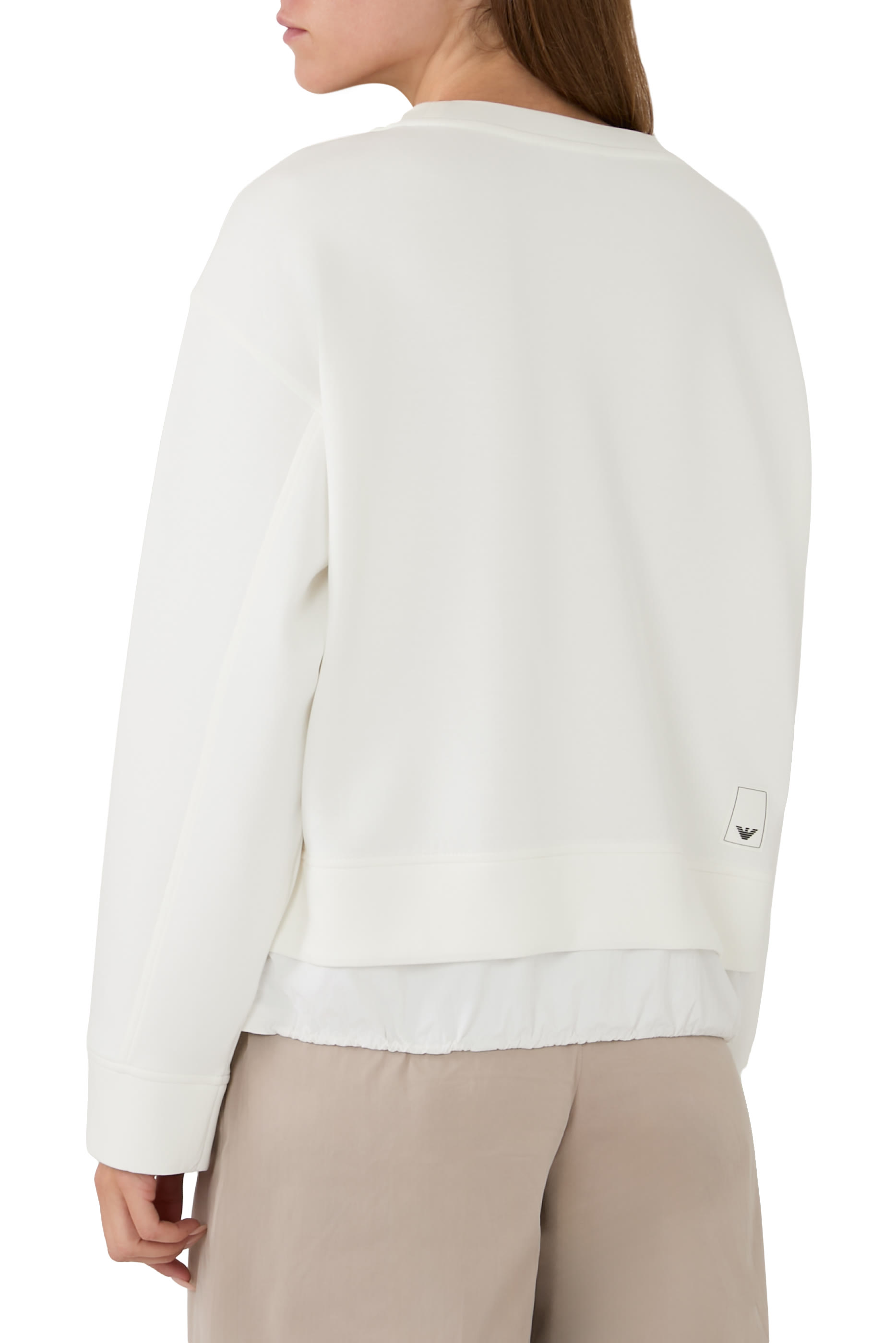 Drawstring Hem Sweatshirt