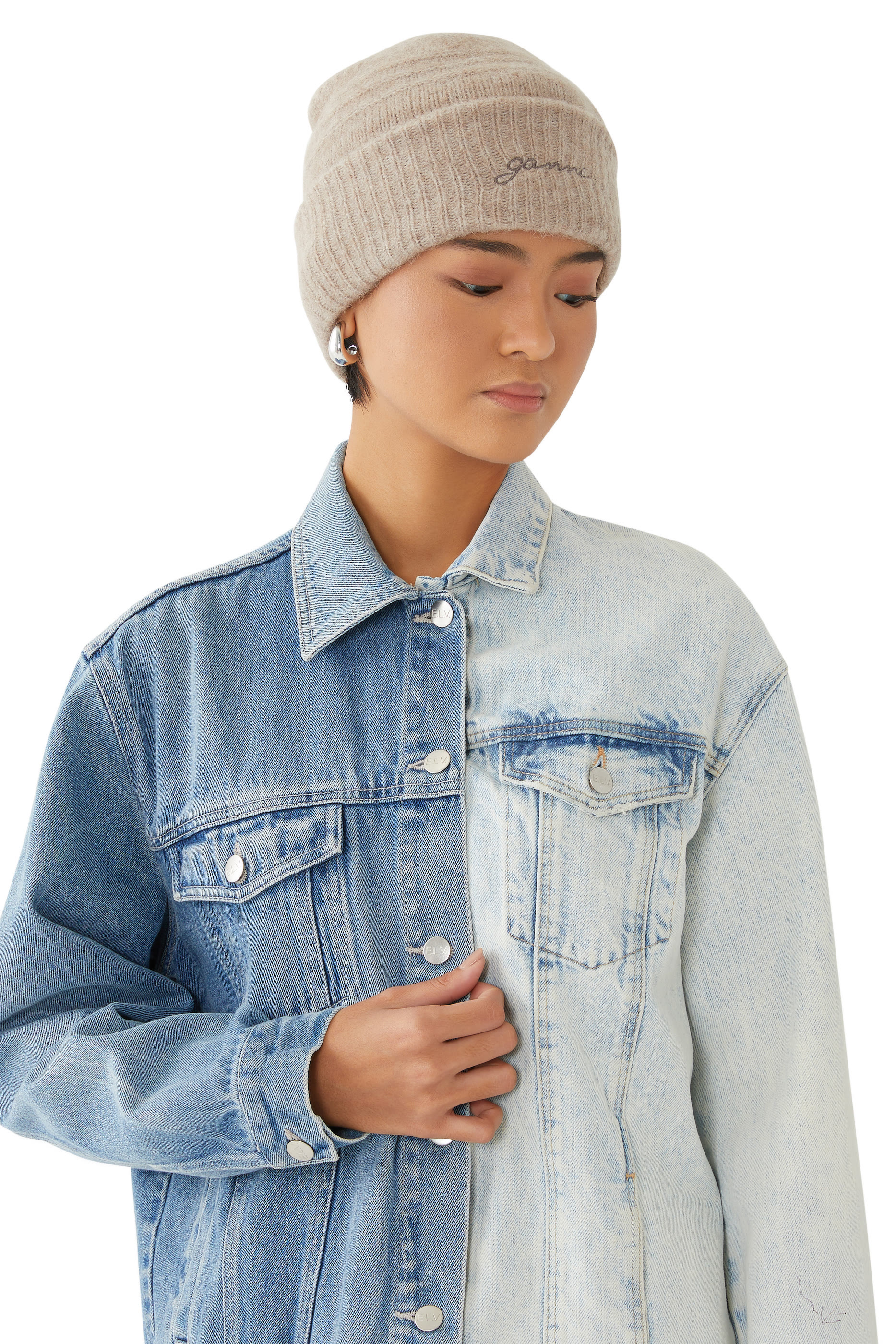 Logo-Embroidered Knitted Beanie