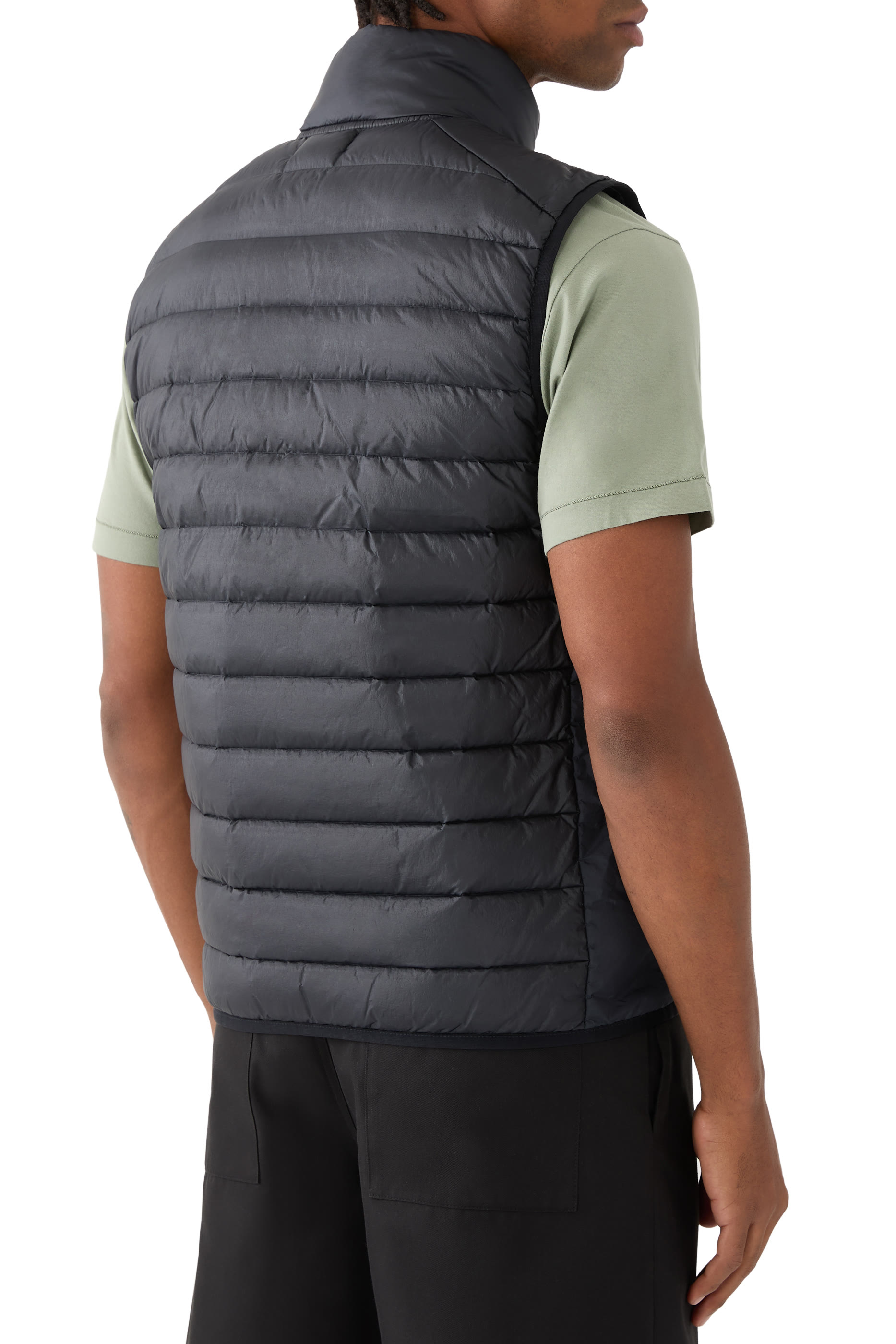Light Down Zip Vest with Anti-Drop