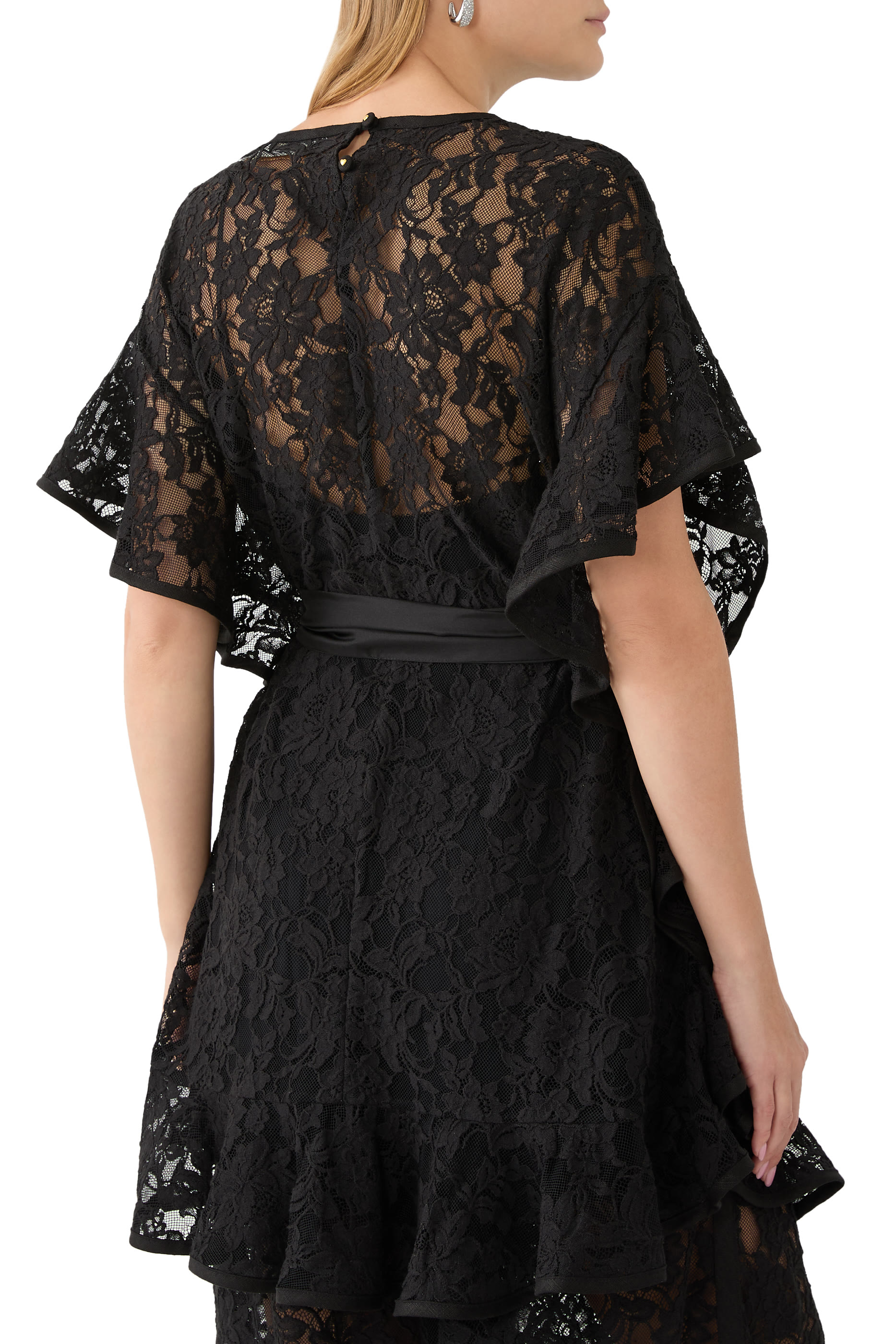 Crush Lace Frill Tunic