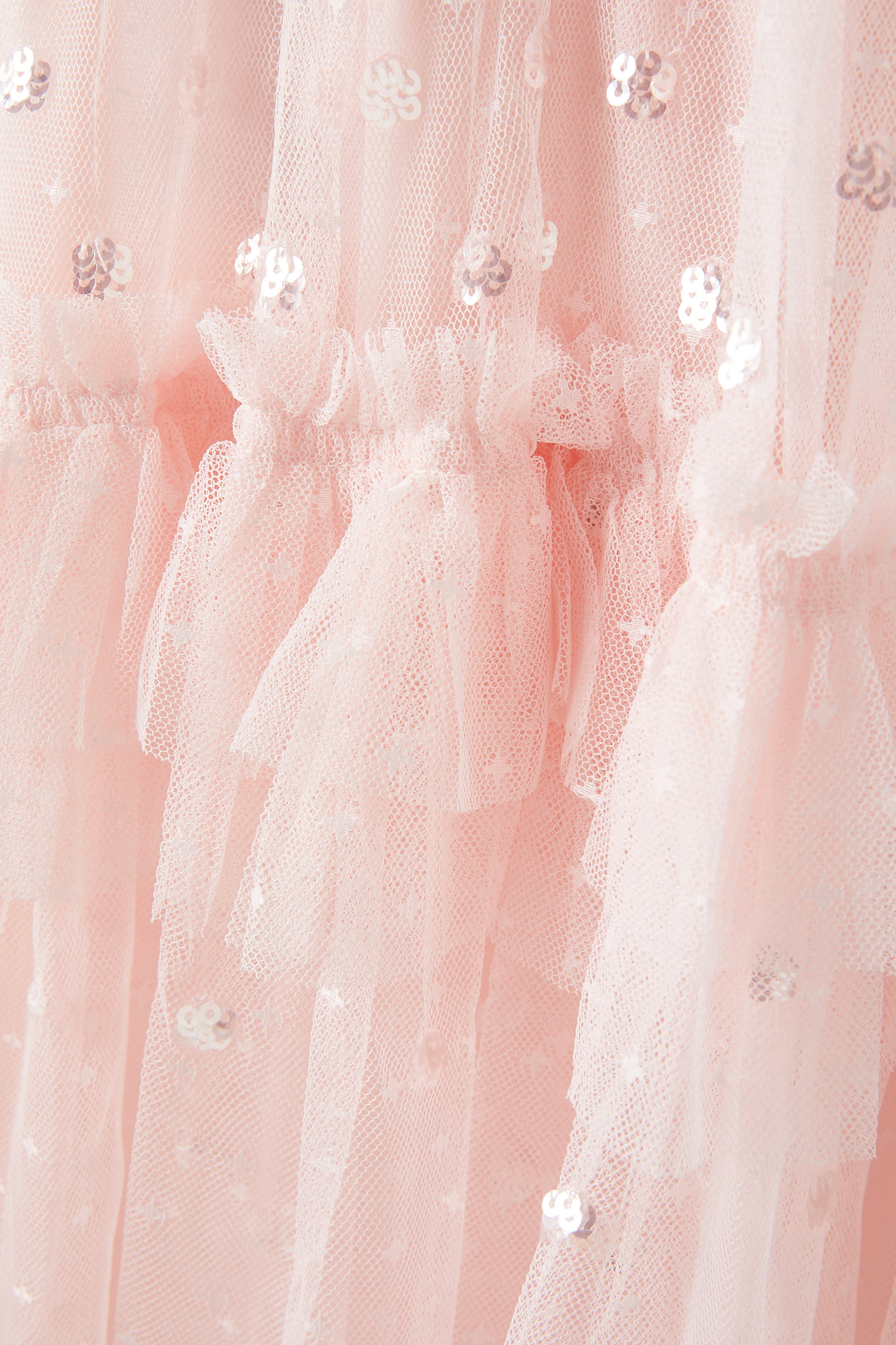 Polka Dot Smocked Kids Dress