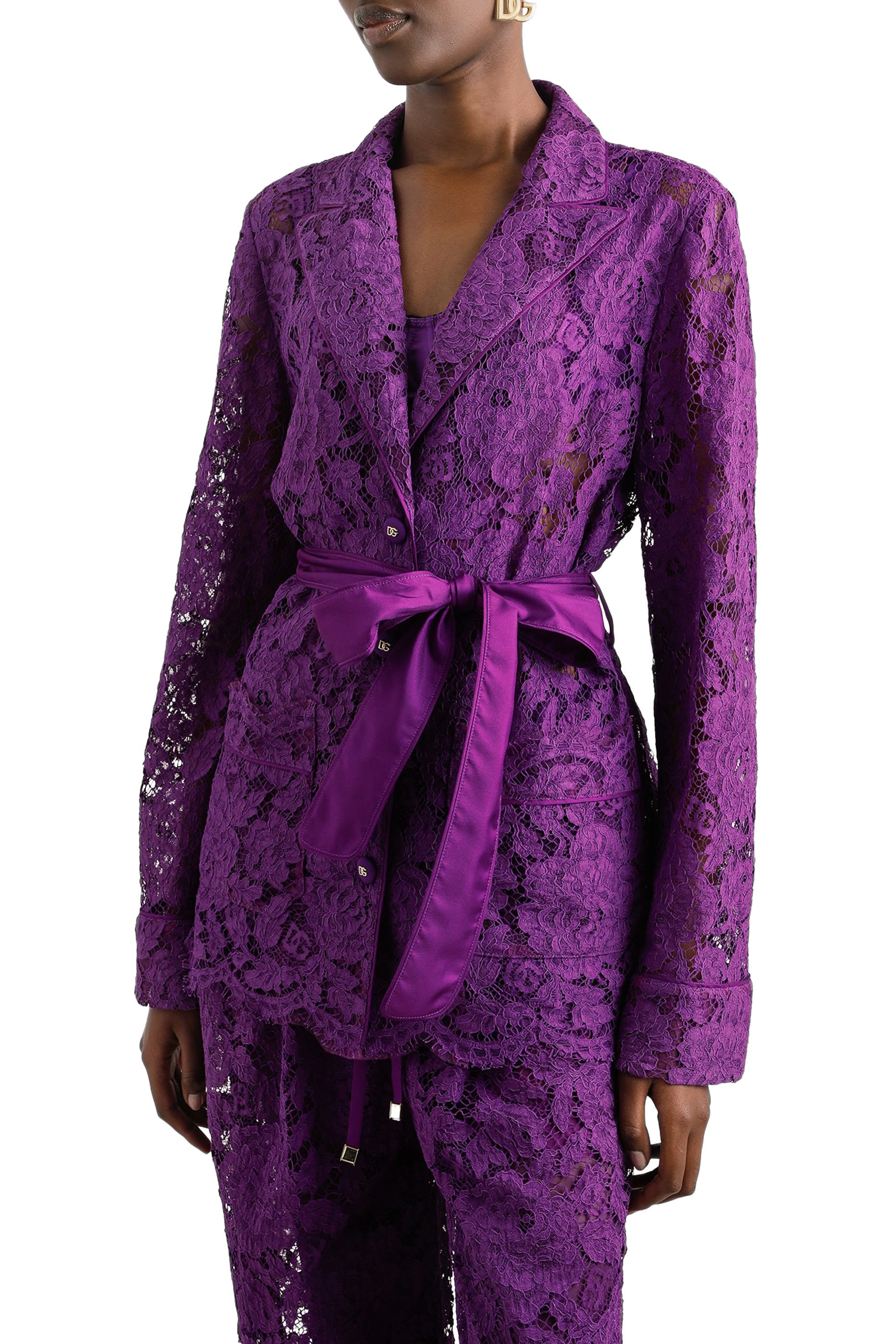 Floral Lace Vanity Blazer