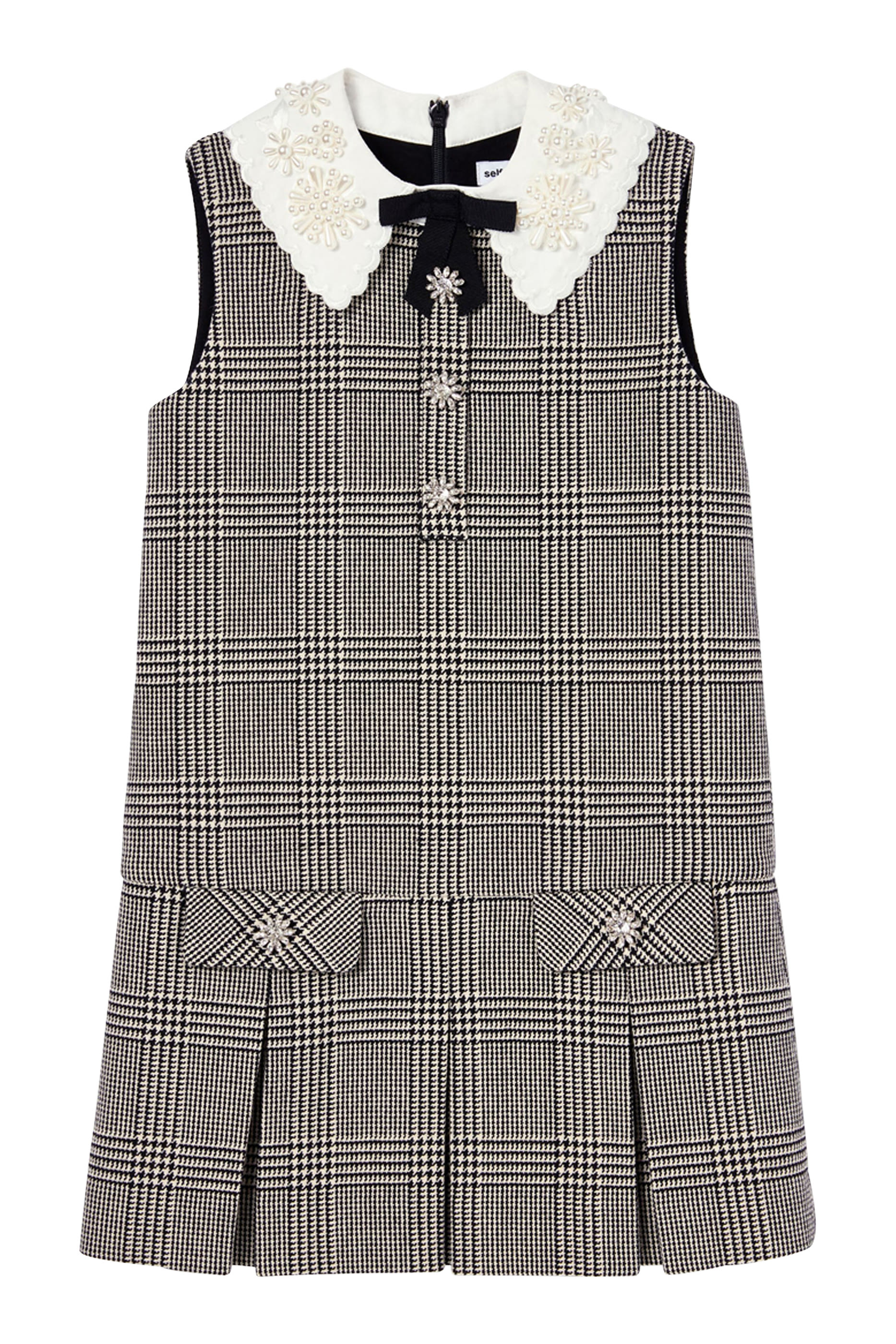 Kids Check Sleeveless Dress 