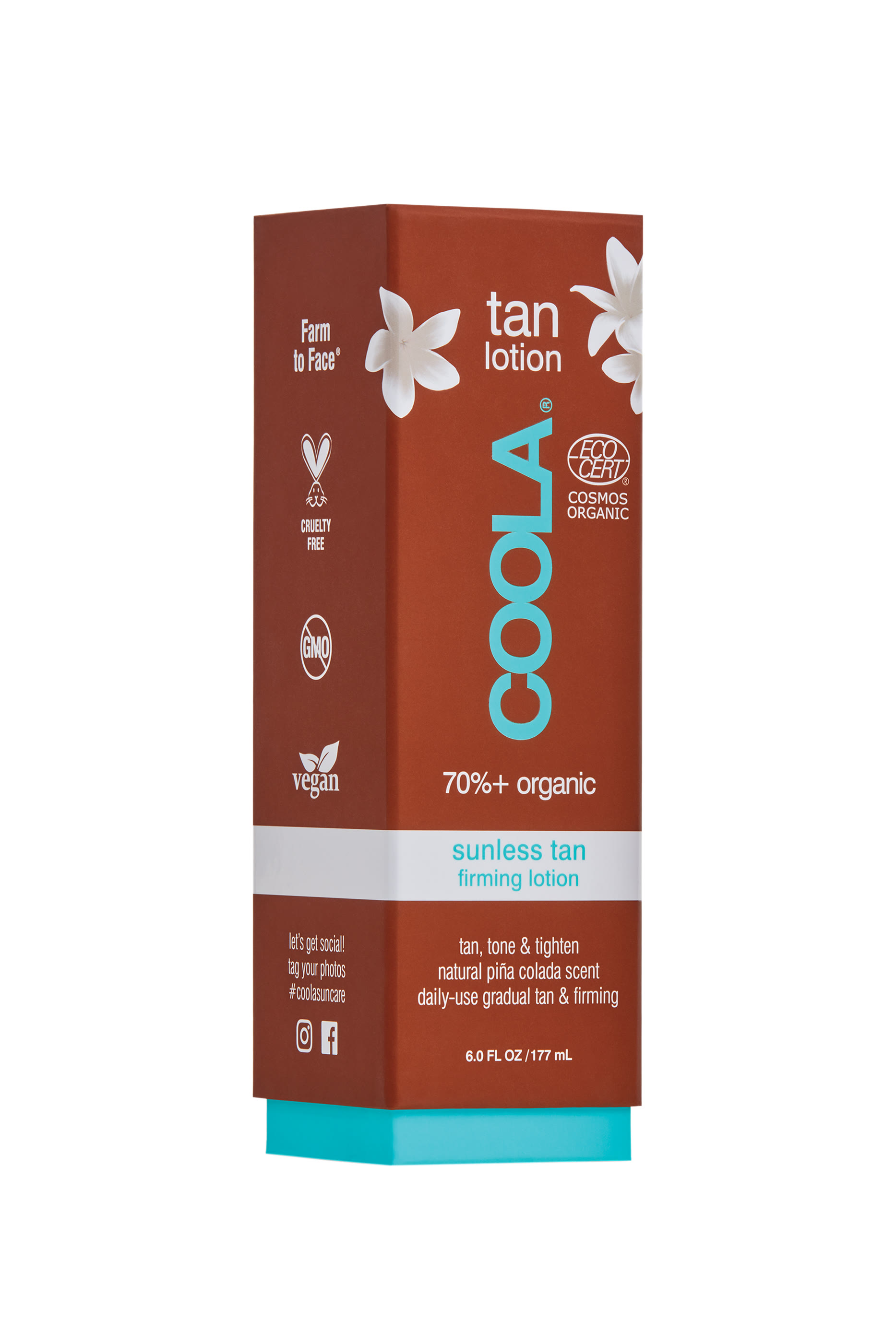 Organic Coola Sunless Tan Gradual Firming Lotion
