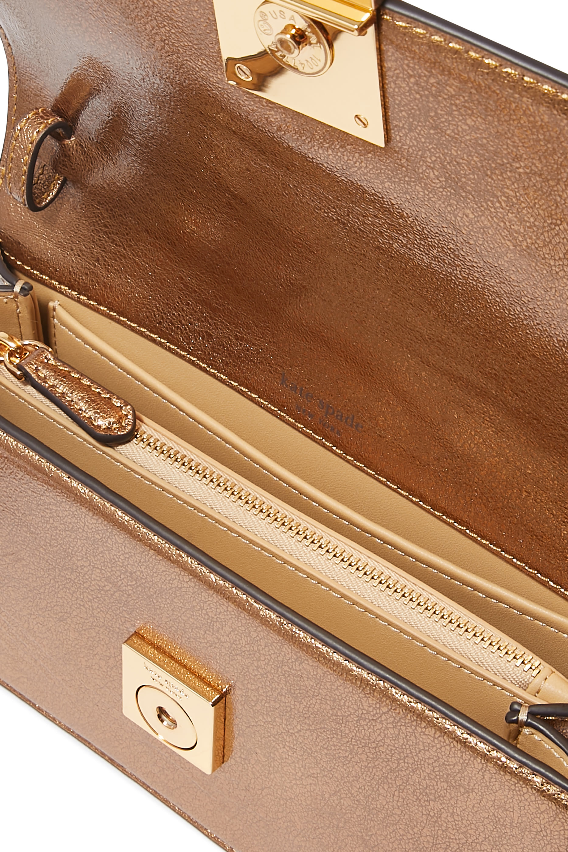 Dakota Metallic Small Crossbody Bag