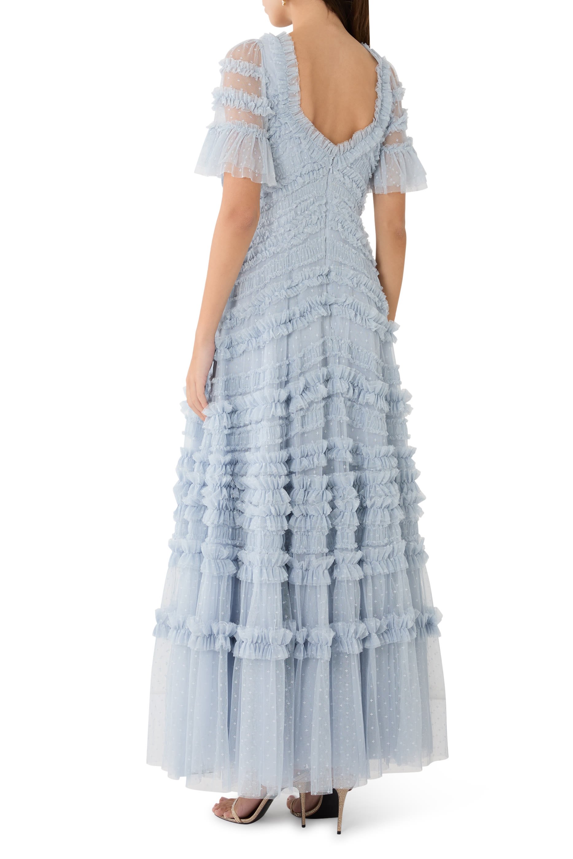 Amara Ruffle Gown 