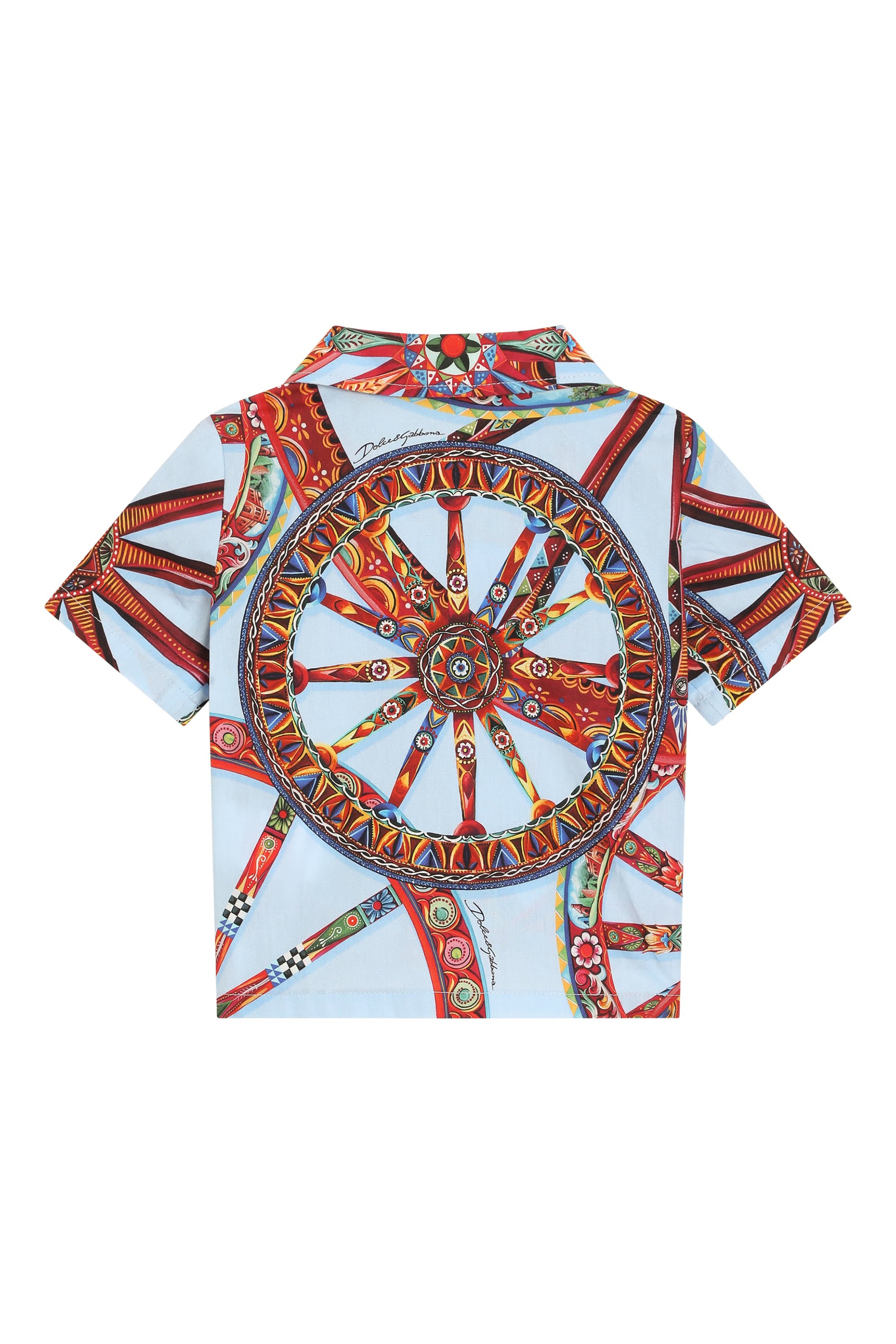 Kids Carretto-Print Shirt