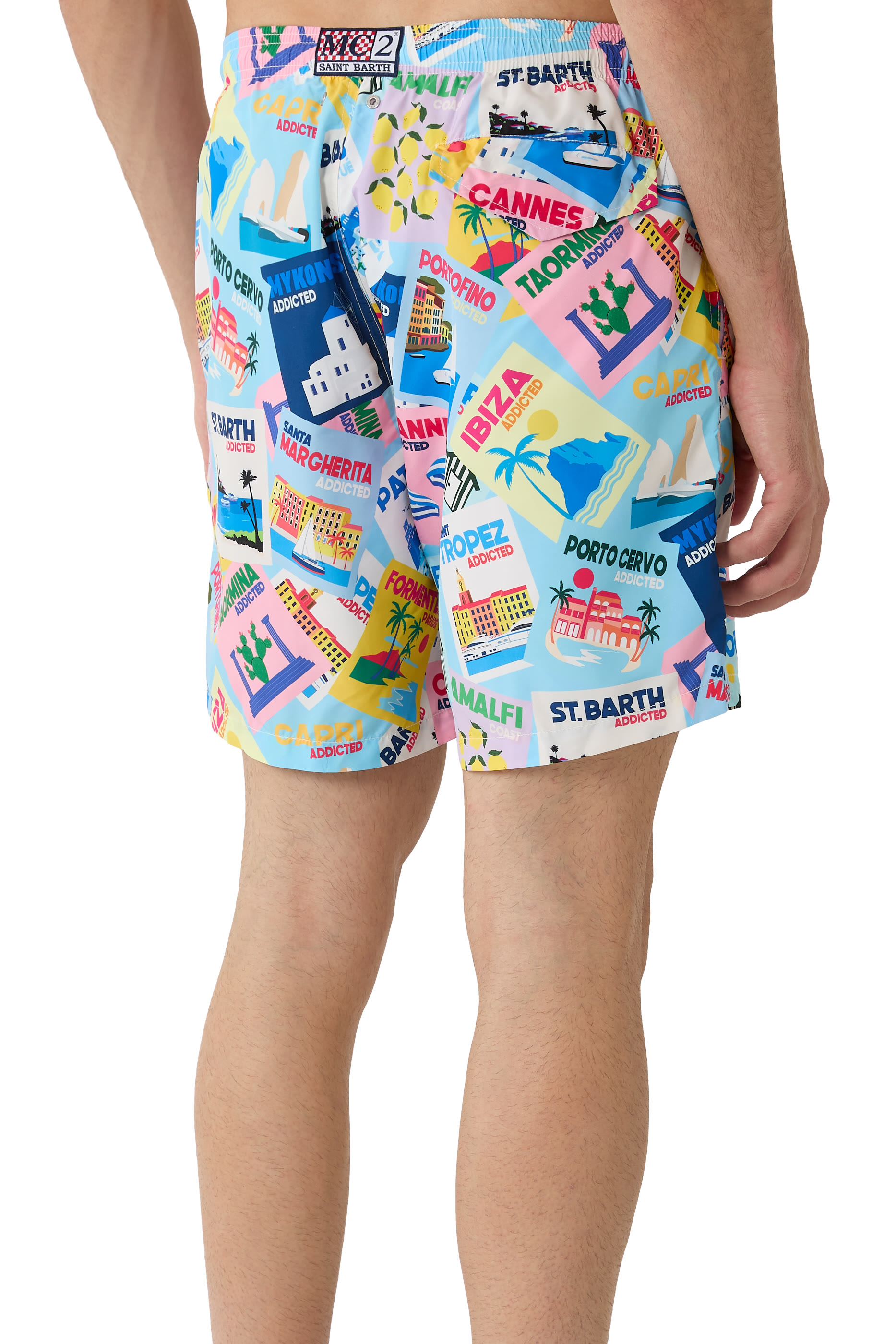 Lightweight Fabric Lighting Swim Shorts