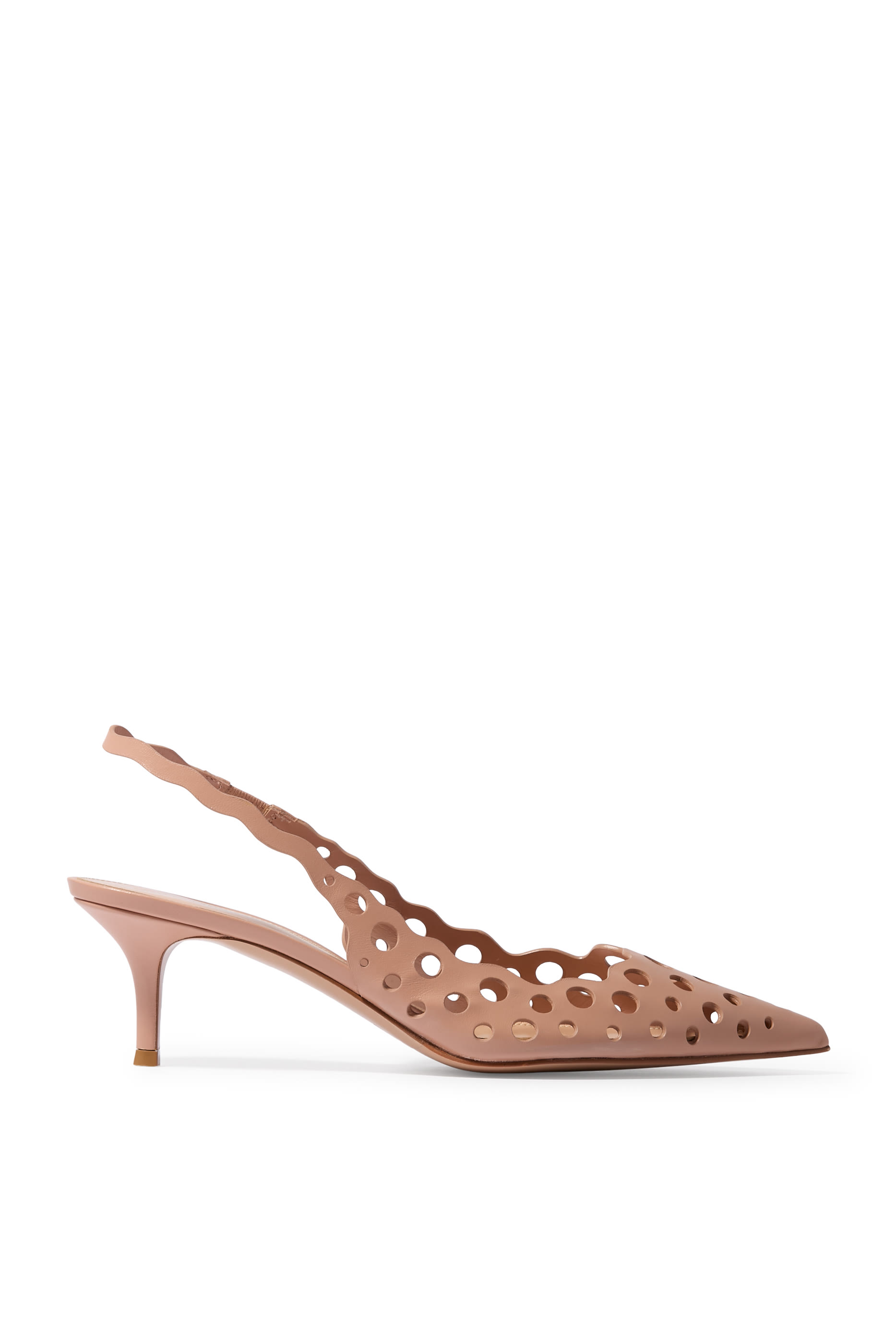 Slingback Pumps 55 in Leather