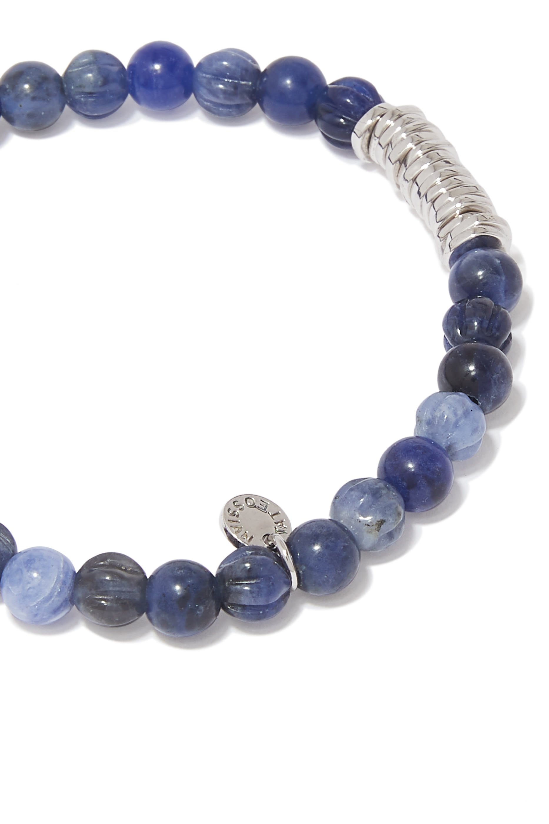 Blue Disc Bracelet