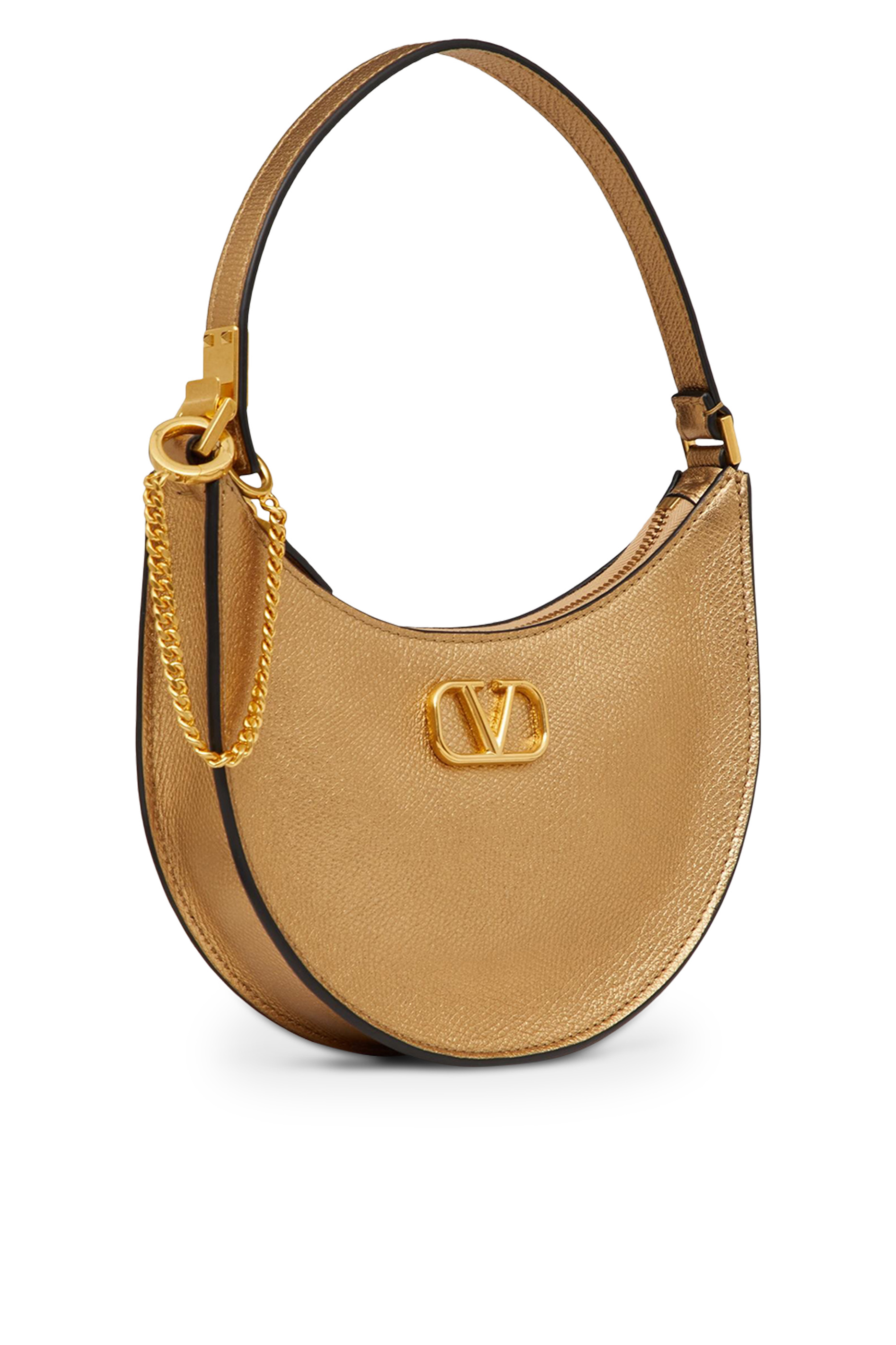  Mini VLogo Signature Hobo Bag