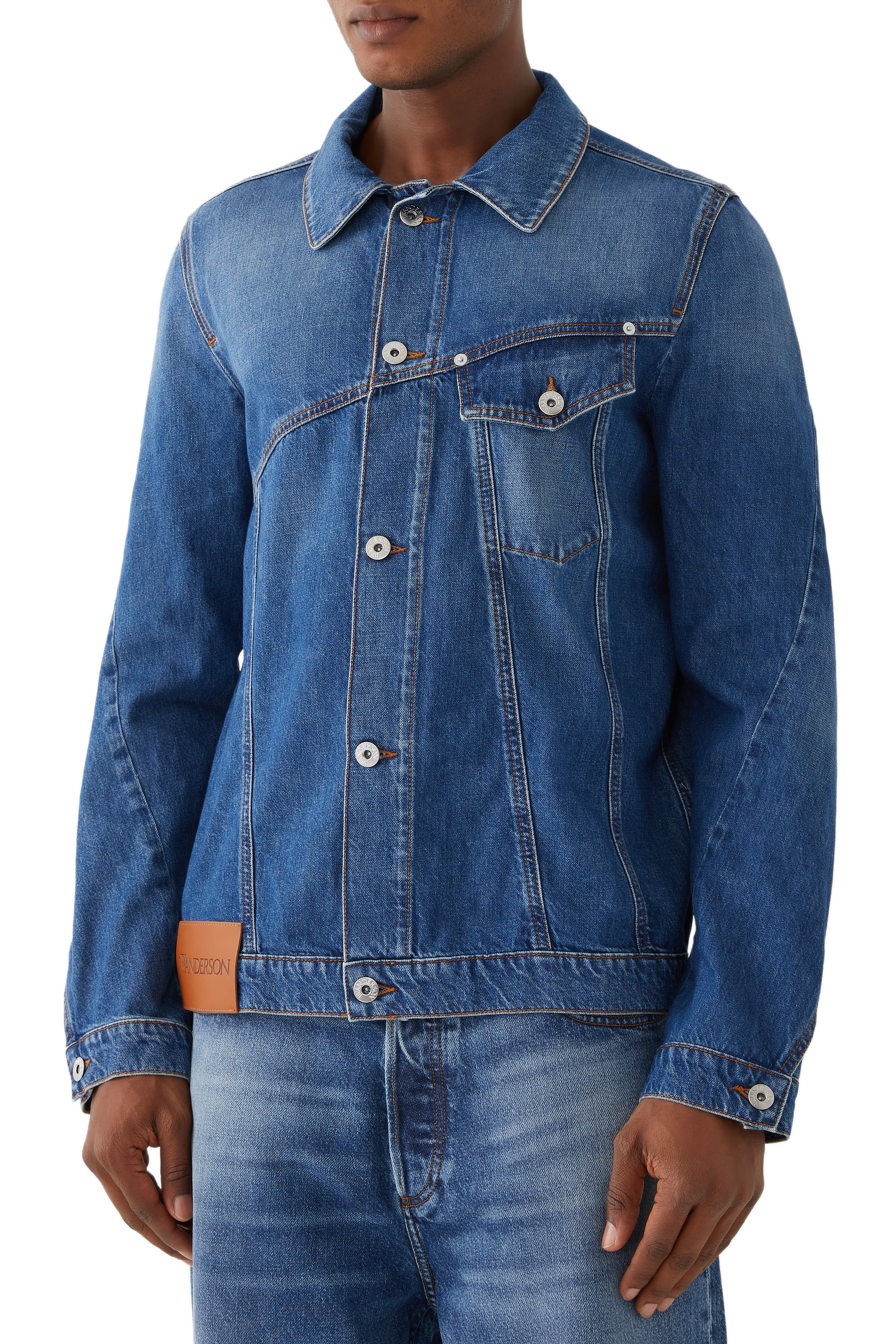 Twisted Denim Jacket