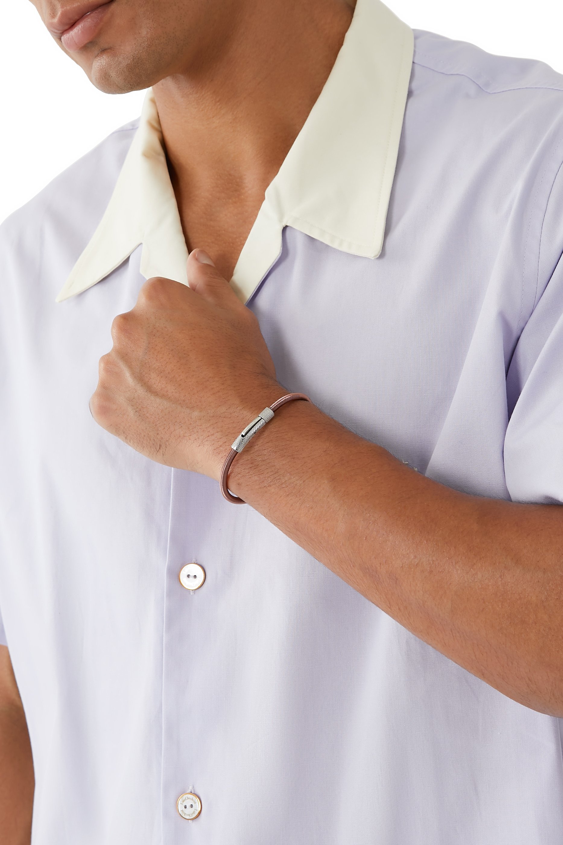 Nylon Coated Wire Bracelet