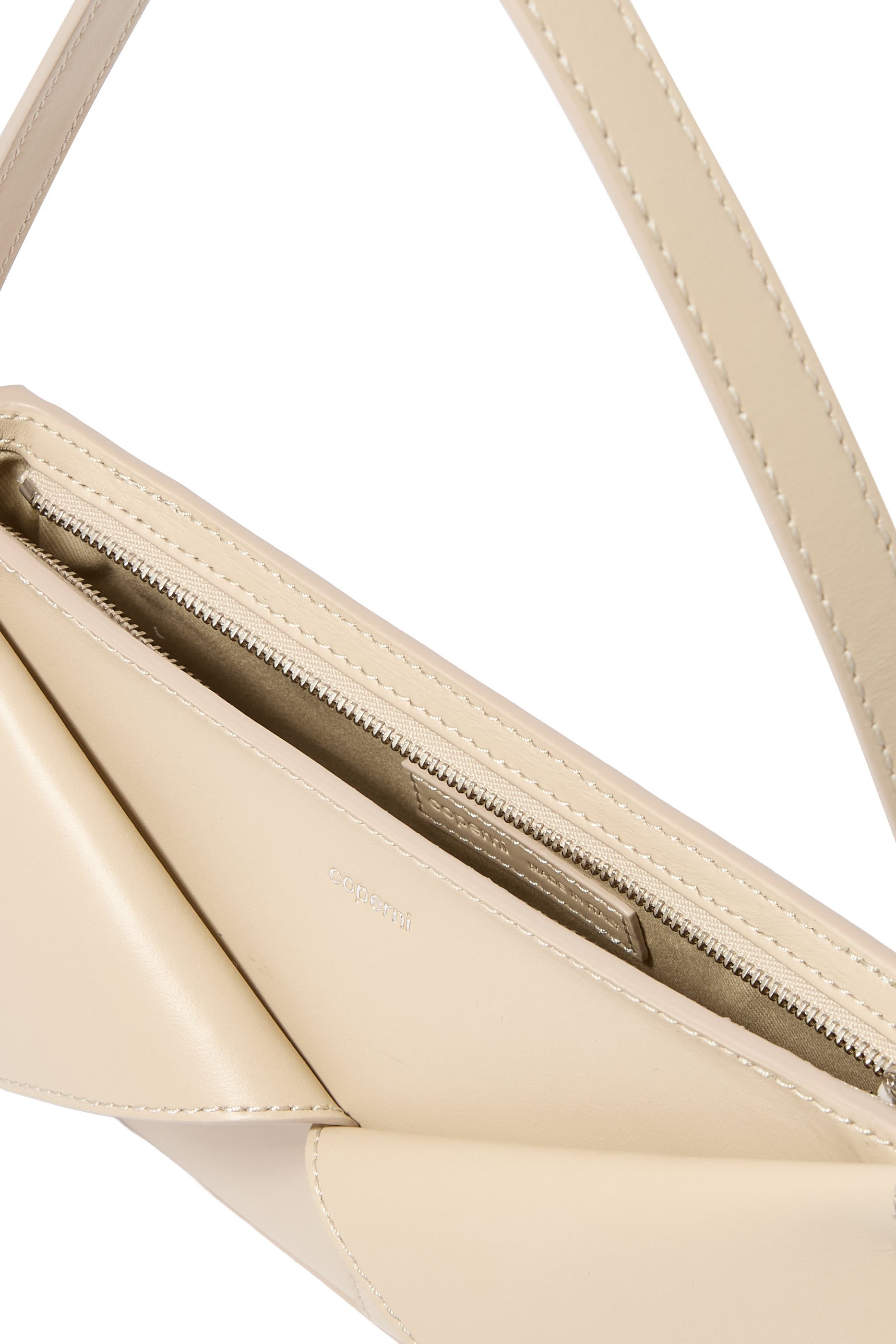 Logo Leather Shoulder Bag