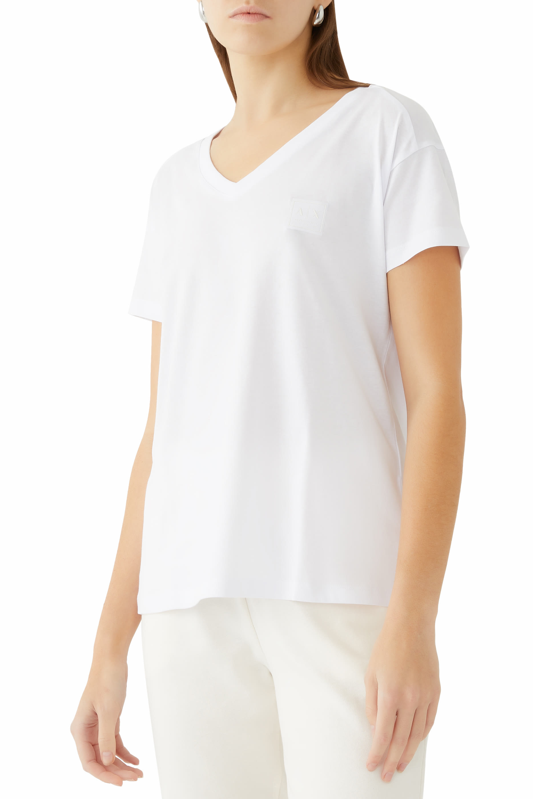  V-Neck Jersey T-Shirt