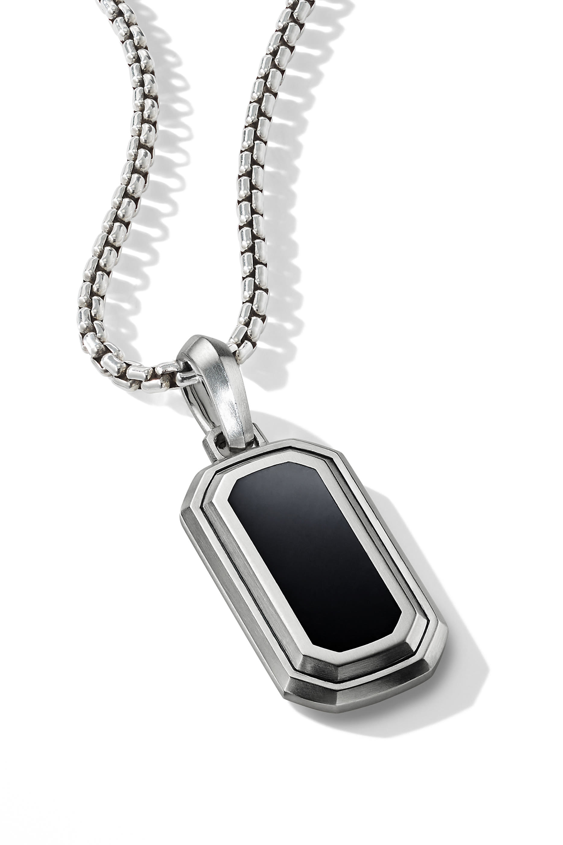 Onyx Deco Amulet