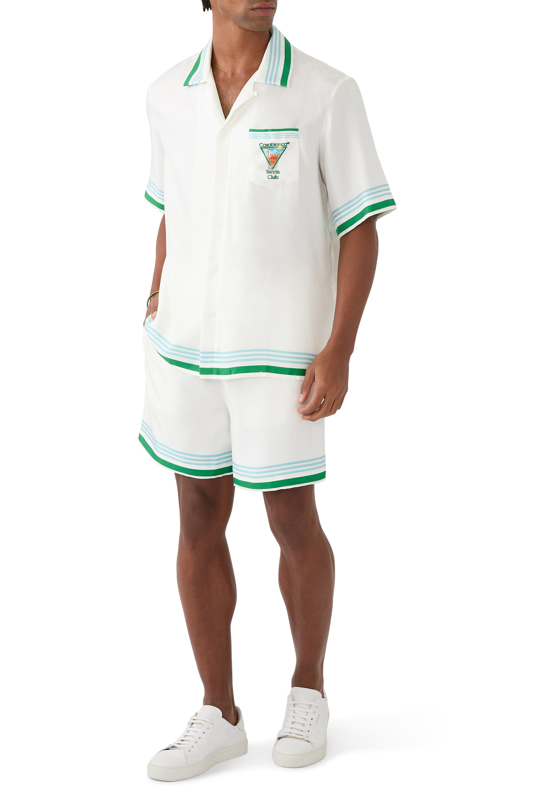 Metaphysical Tennis Icon Silk Shirt