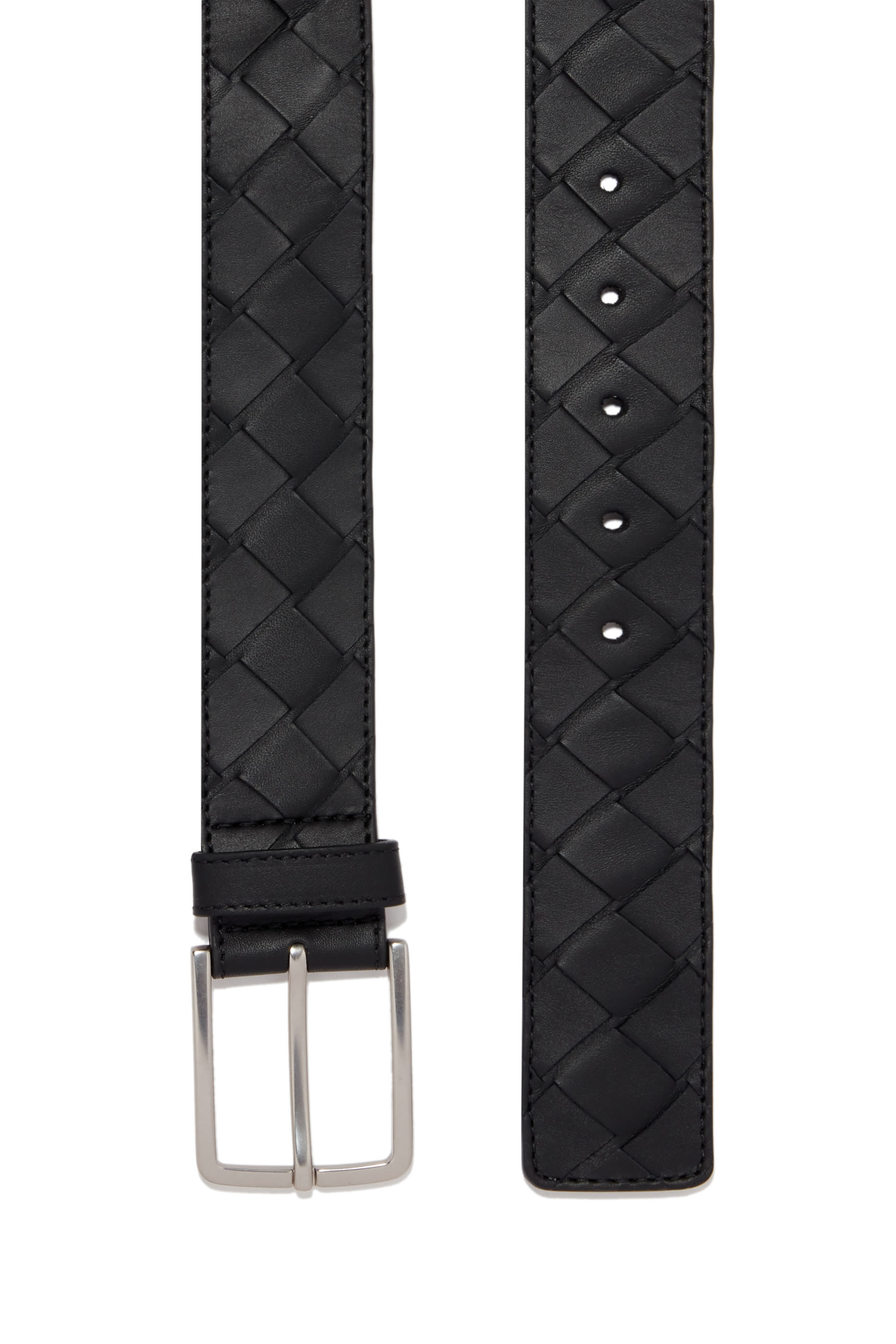 Intreccio Leather Belt