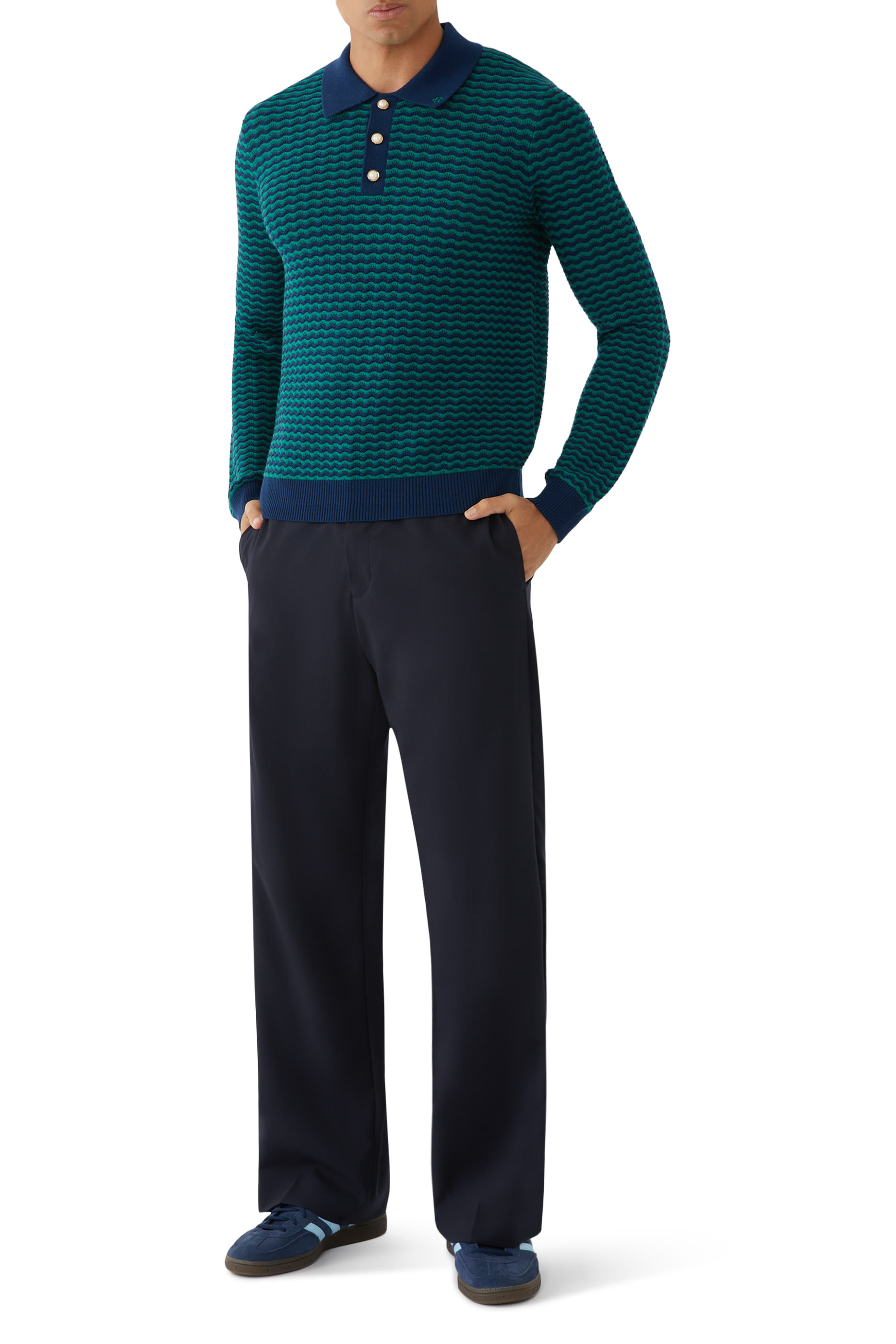 Mini Wave Polo Shirt