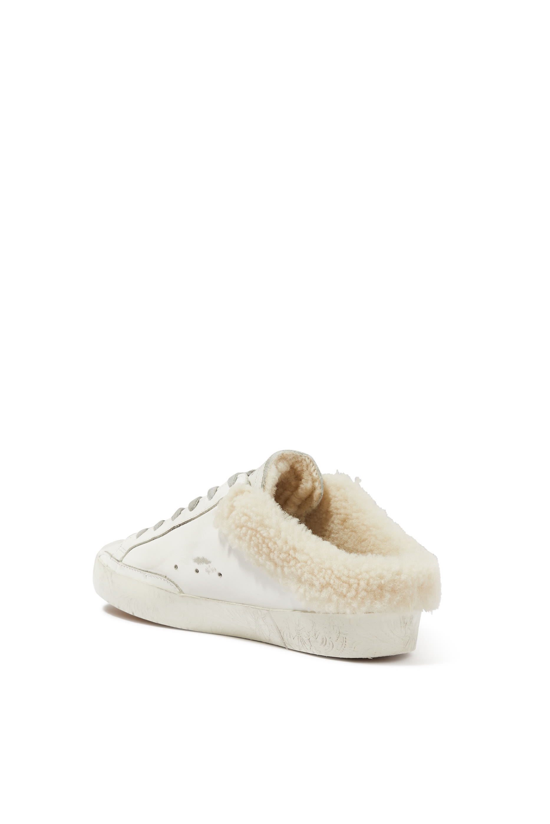 Super-Star Sabots with Shearling Lining