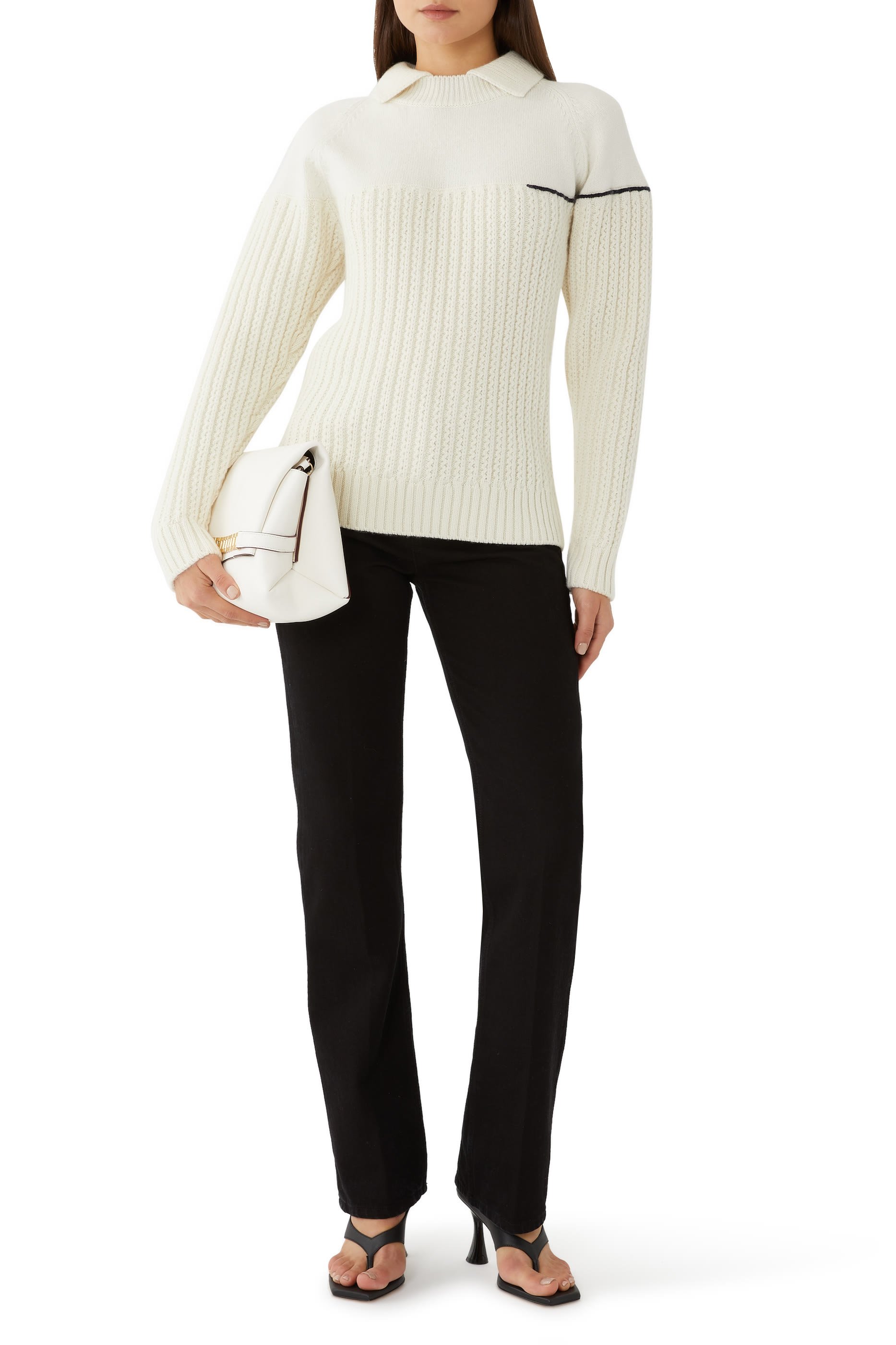 Collar Detail Jumper