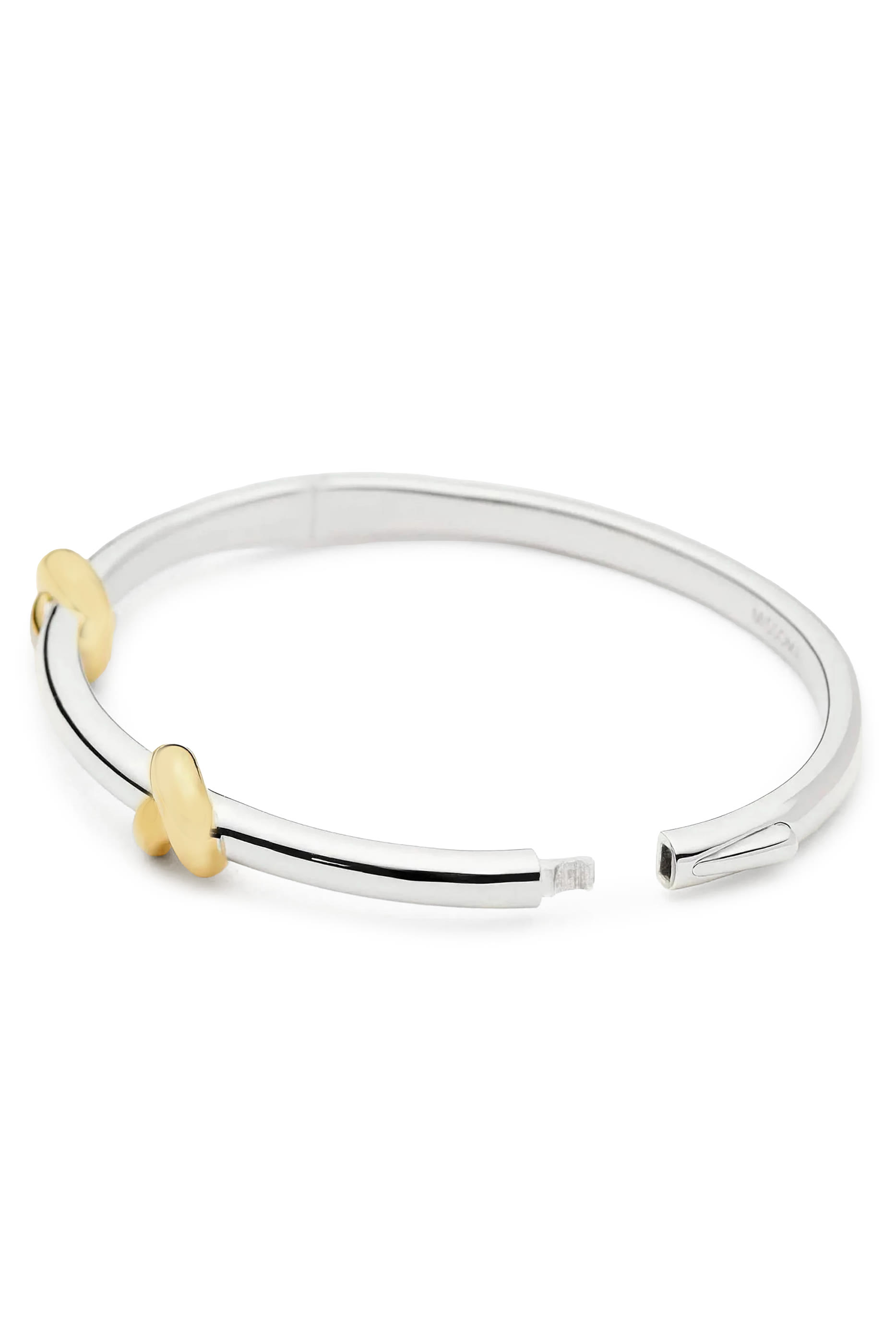 Lucy Williams Knot Hinged Bangle