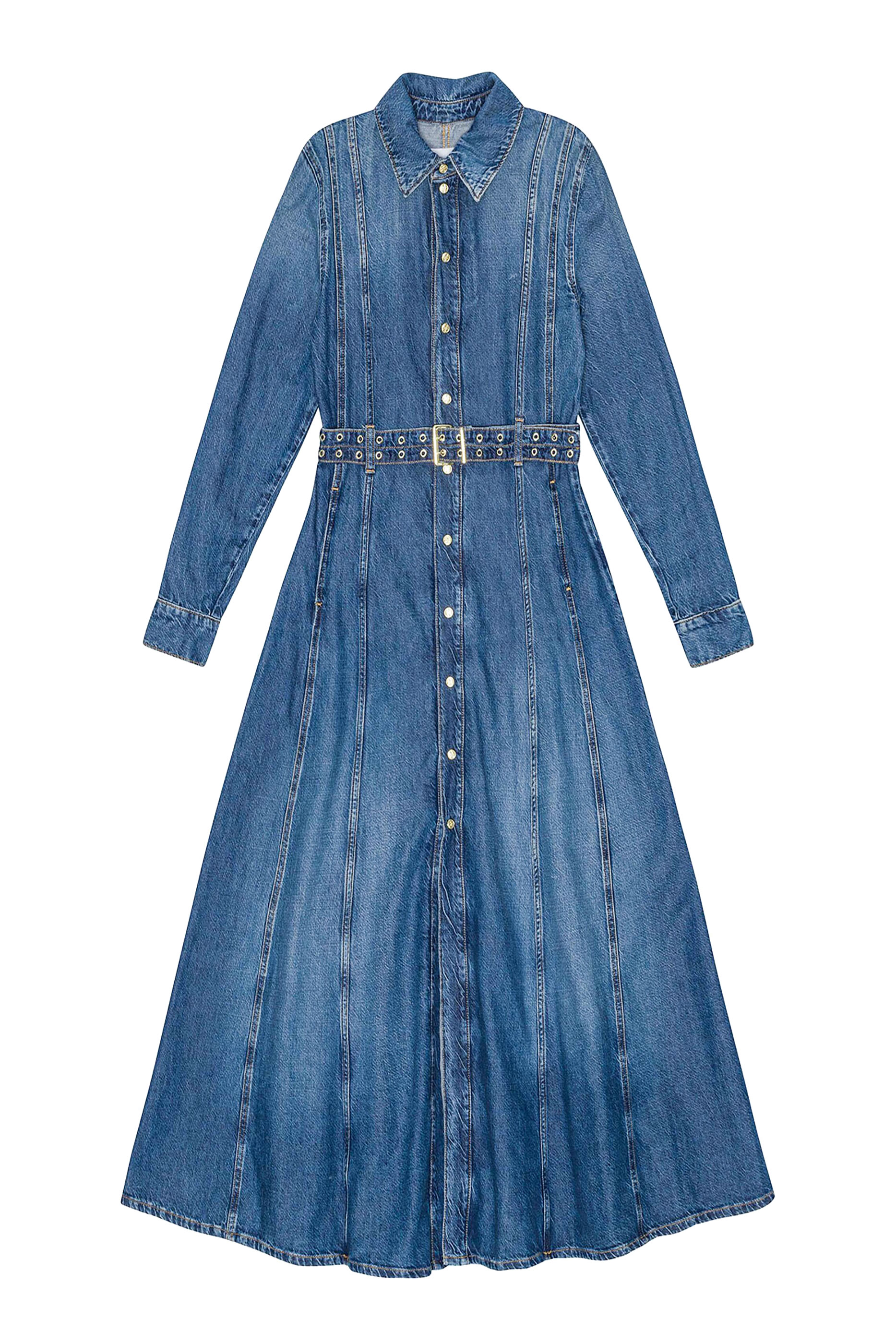 Denim Maxi Dress