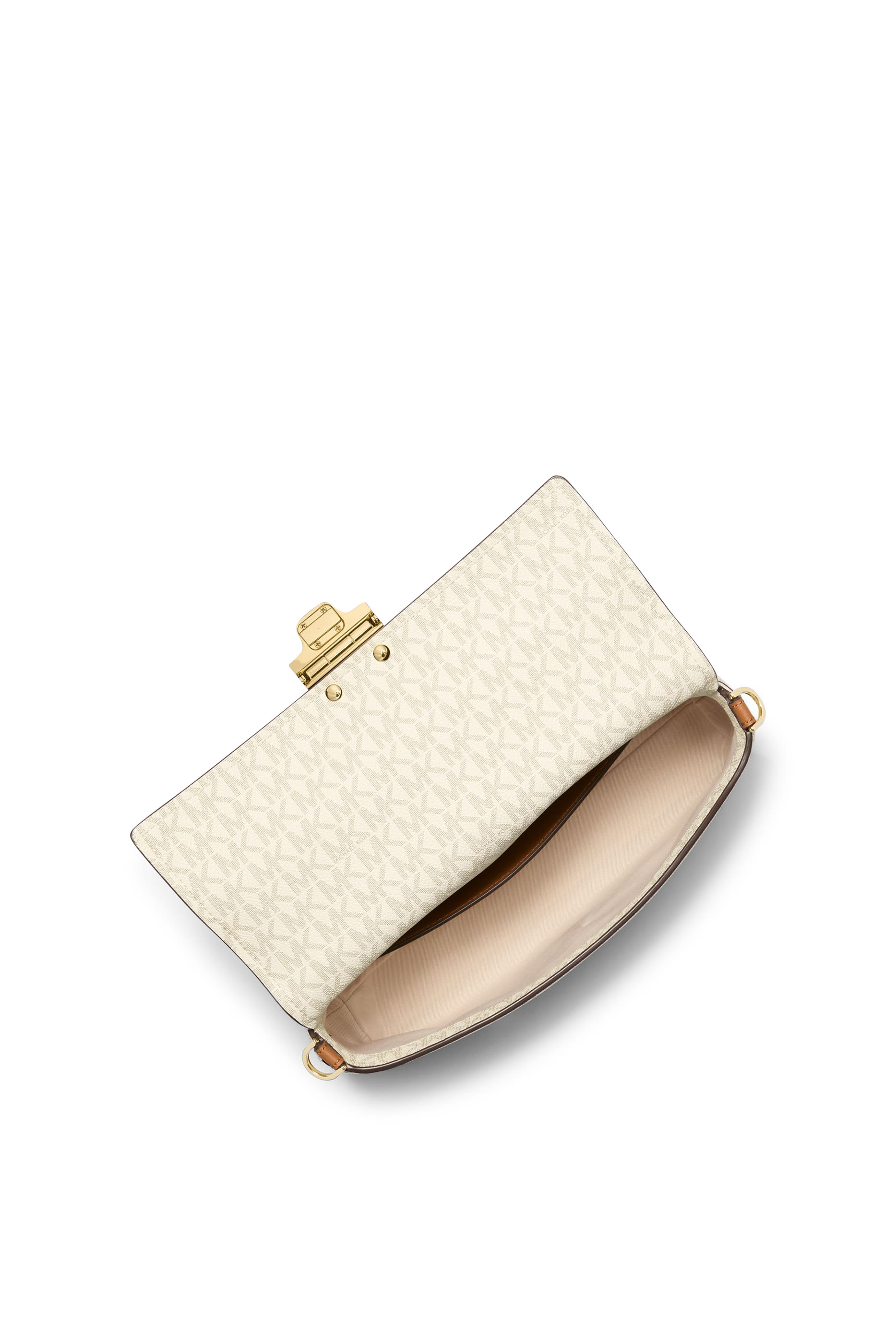 Addie Medium Signature Logo Convertible Shoulder Bag