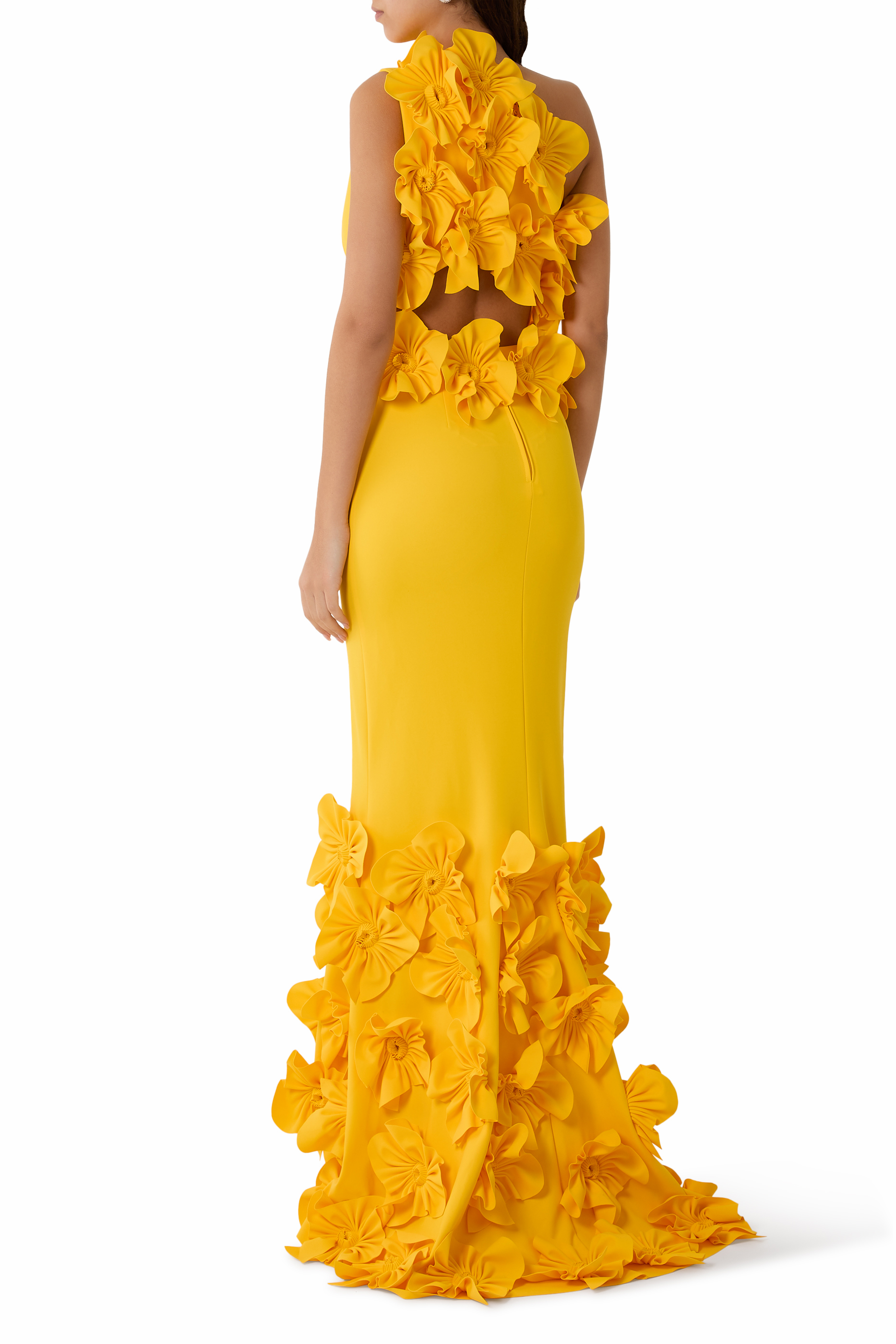 Degas Flower Detail Gown