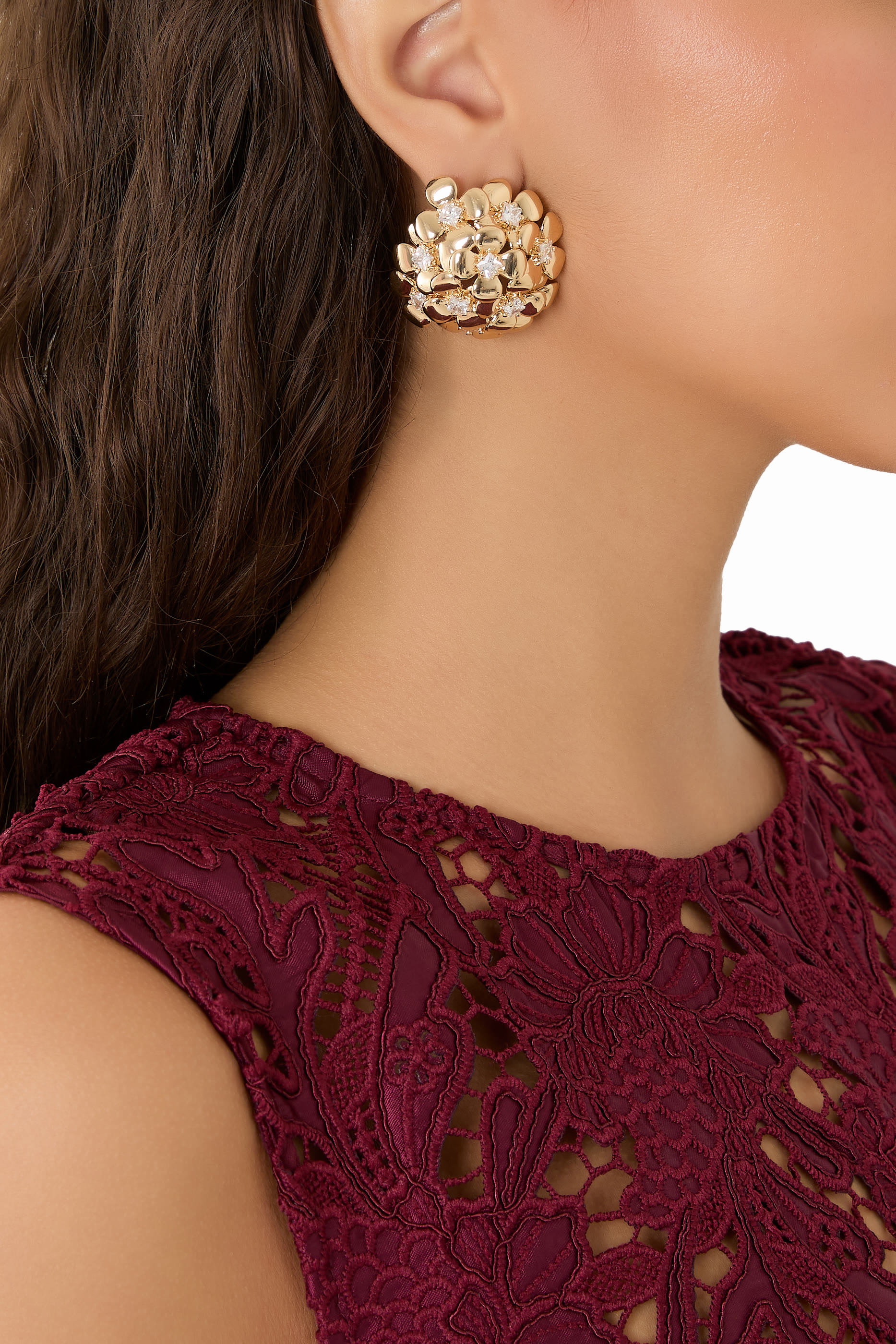 Flower Cluster Earrings