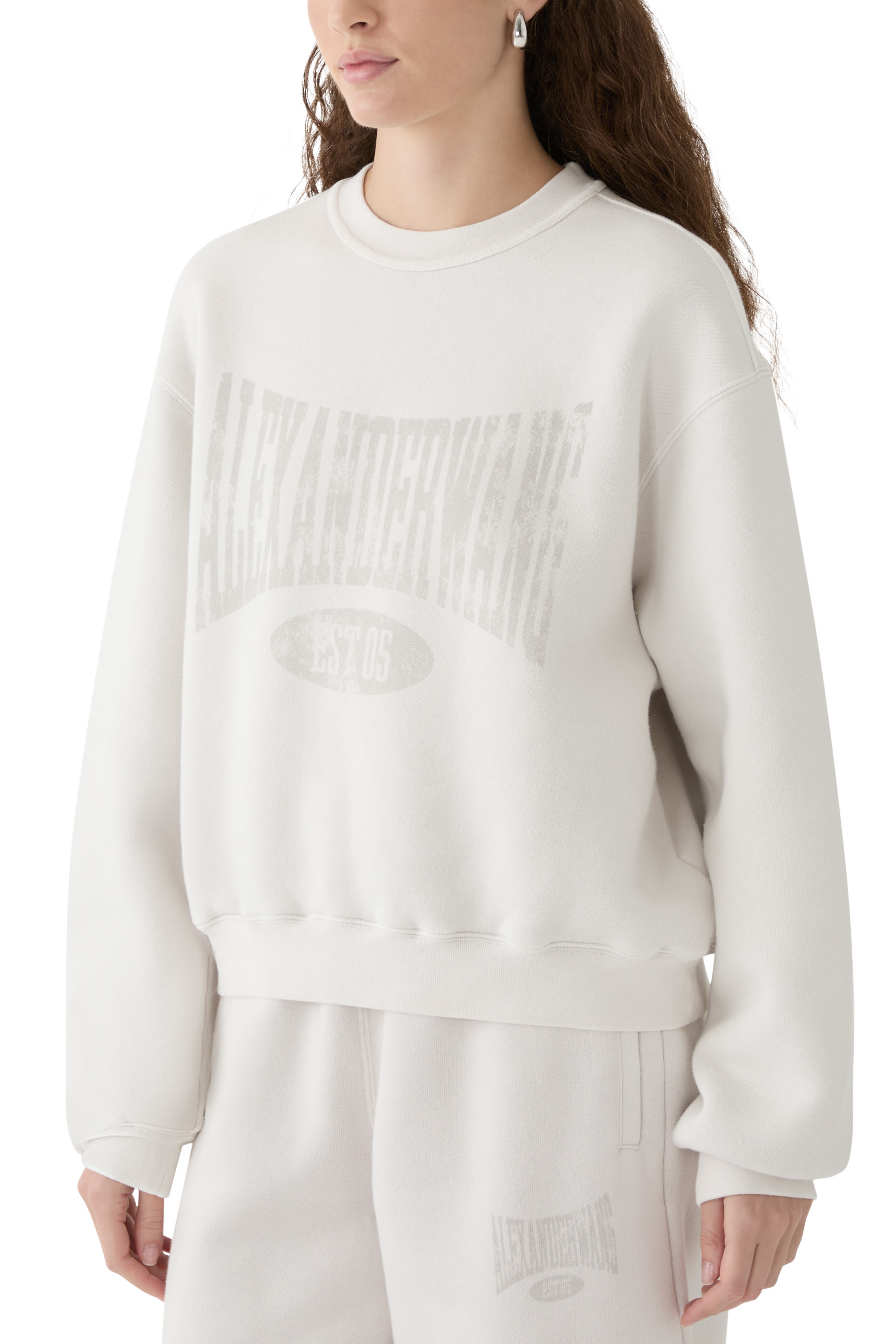 Distressed Logo Sweatshirt