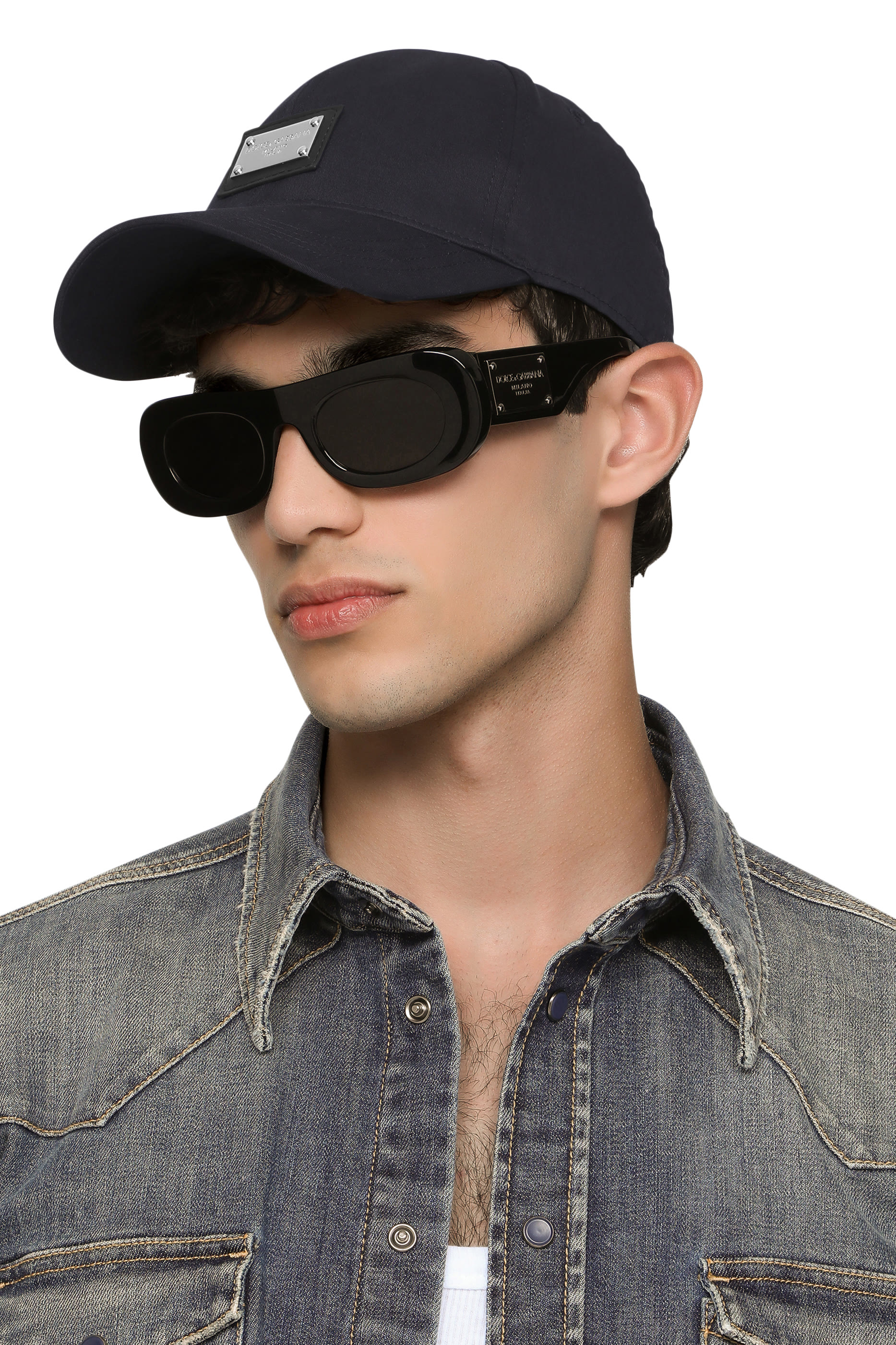 Logo Tag Cotton Baseball Cap