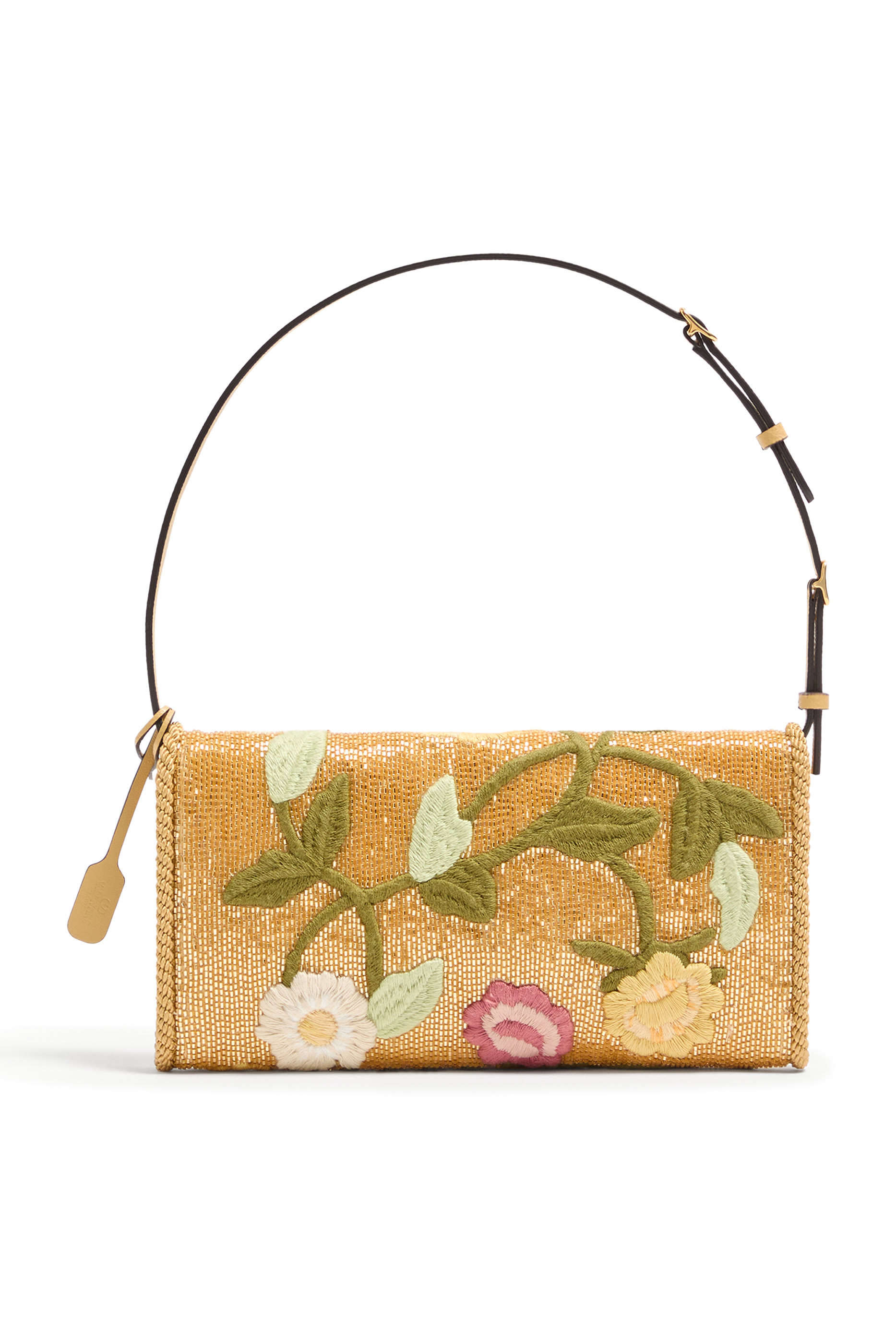 DeVain Small Embroidered Shoulder Bag
