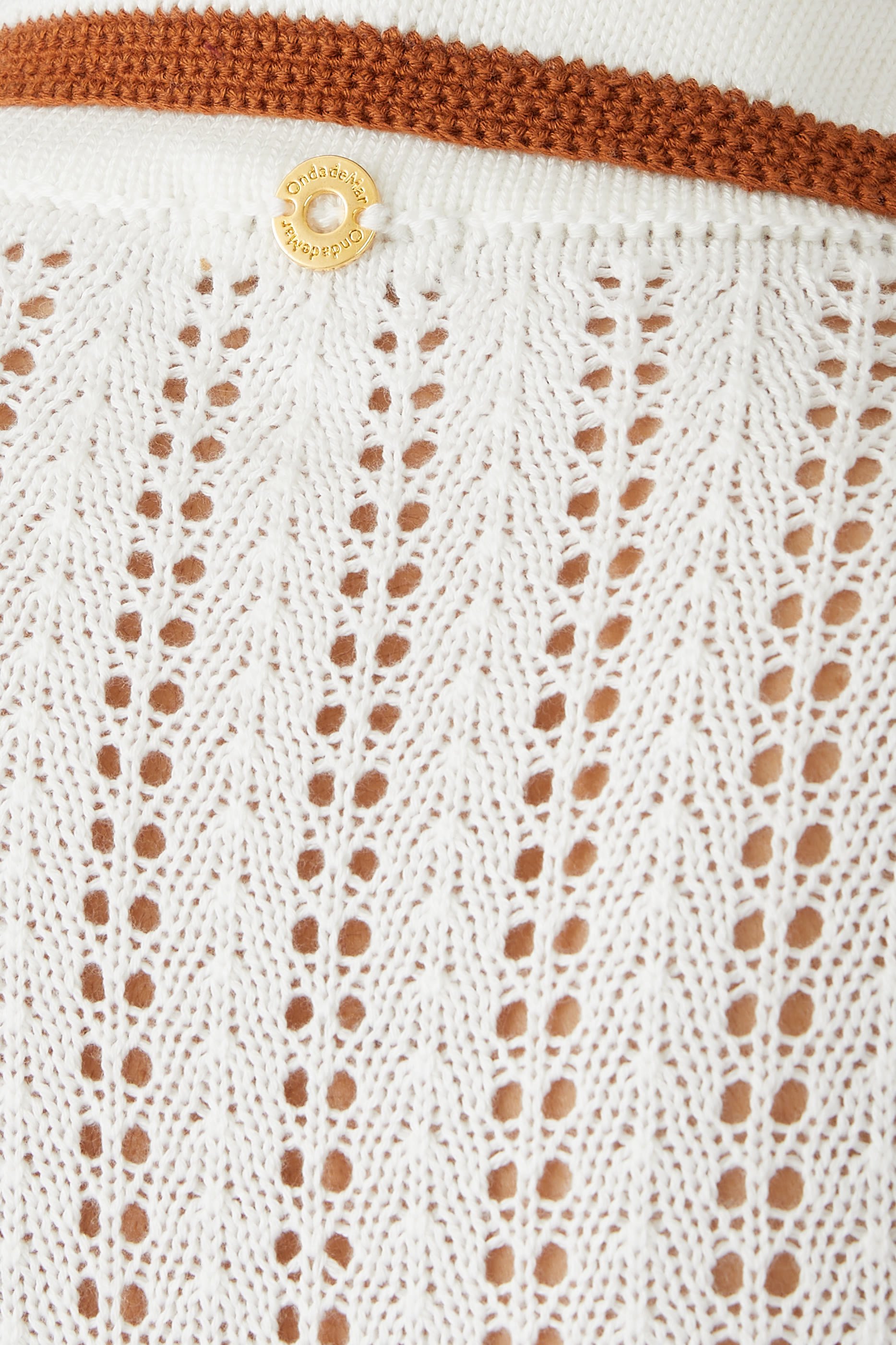 Crochet Tie-Front Shirt