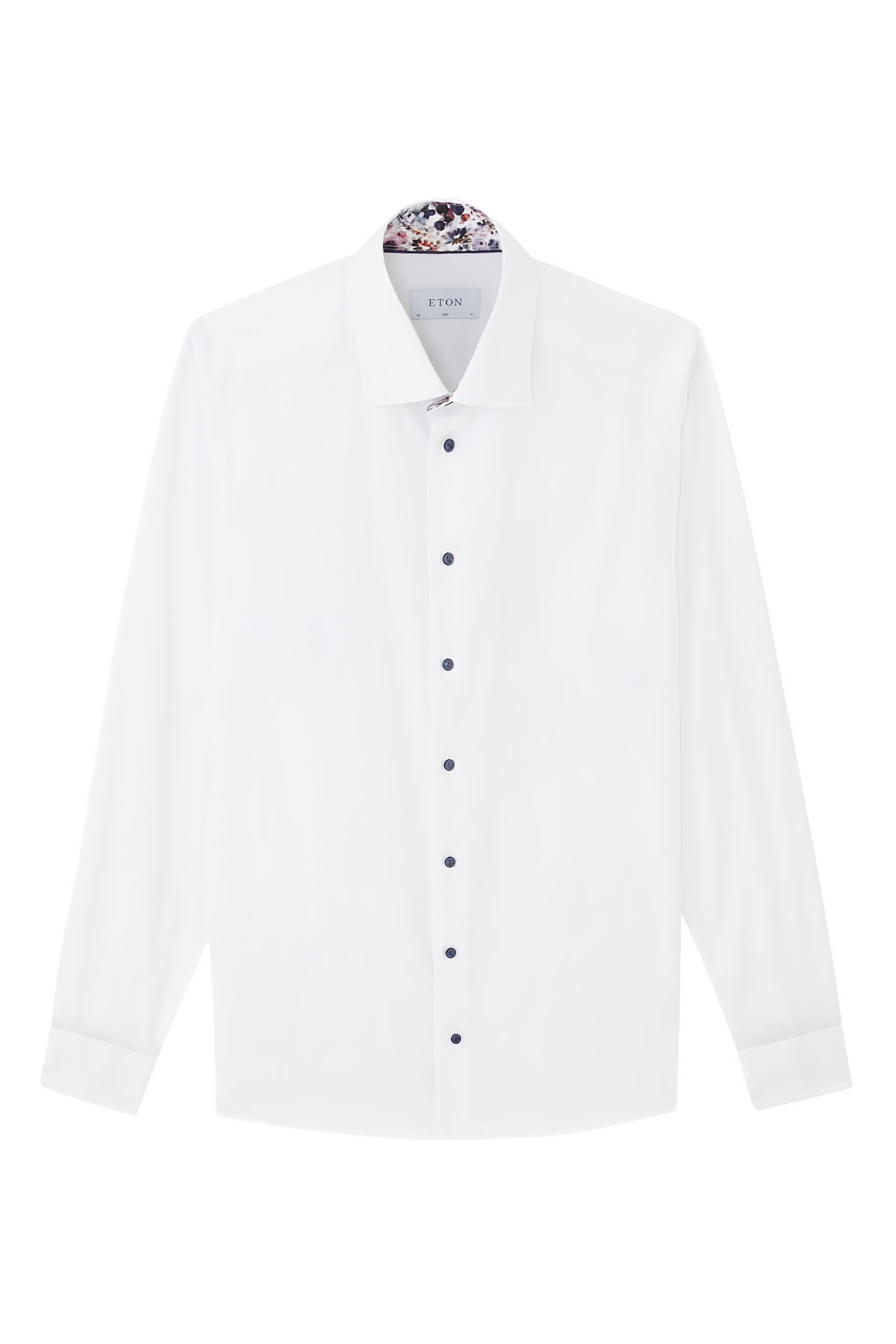 Floral Effect Signature Twill Shirt