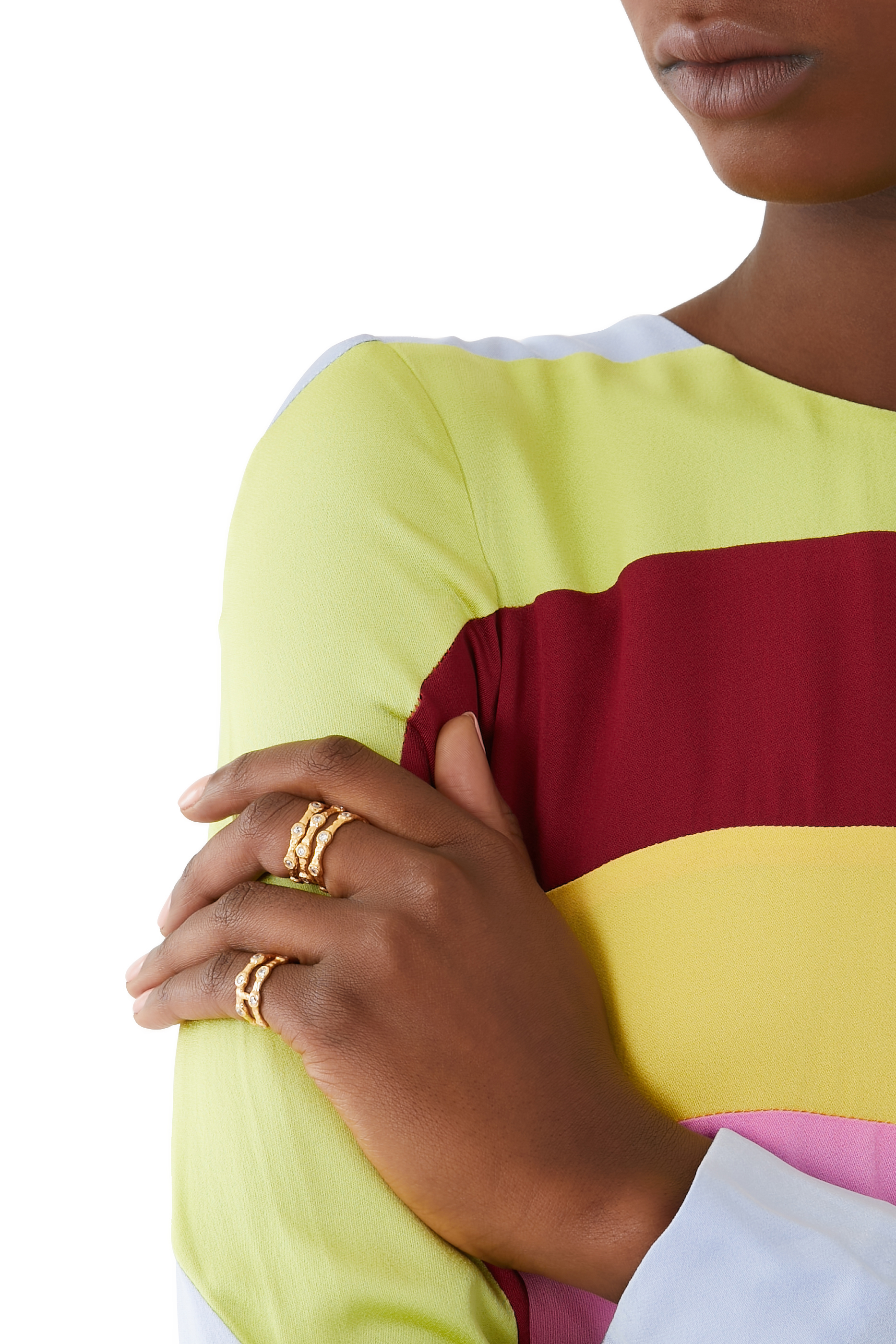 Wave Rings, Set of 2