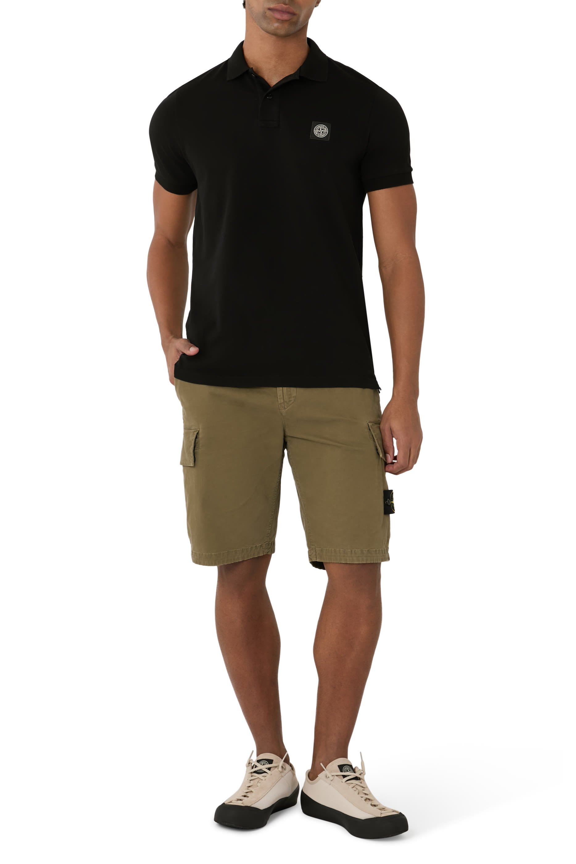 Compass Patch Polo Shirt